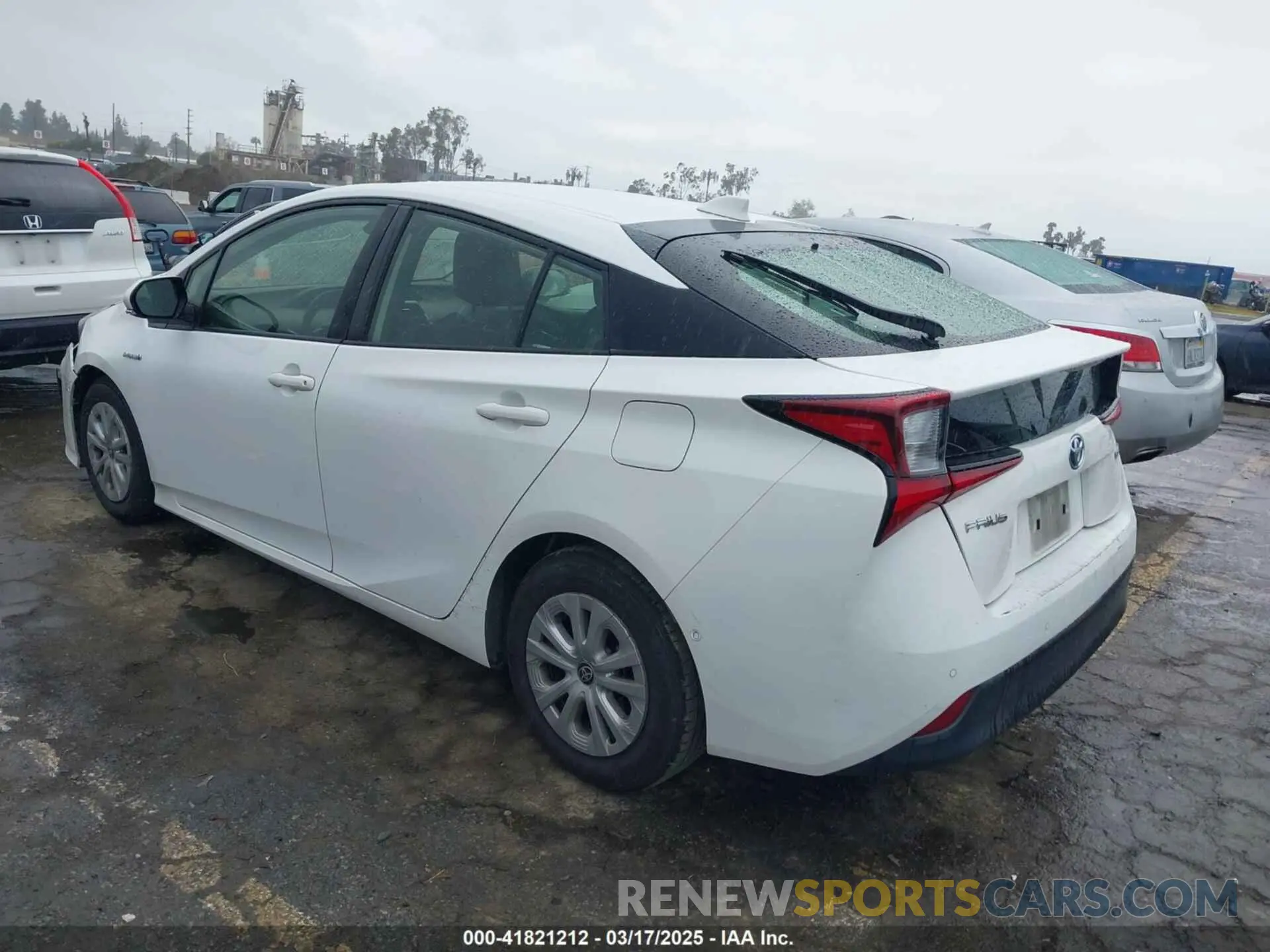 3 Photograph of a damaged car JTDKAMFU6M3141019 TOYOTA PRIUS 2021