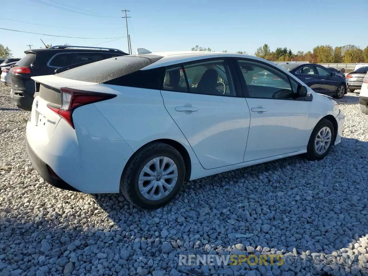 3 Photograph of a damaged car JTDKAMFU6M3145233 TOYOTA PRIUS 2021