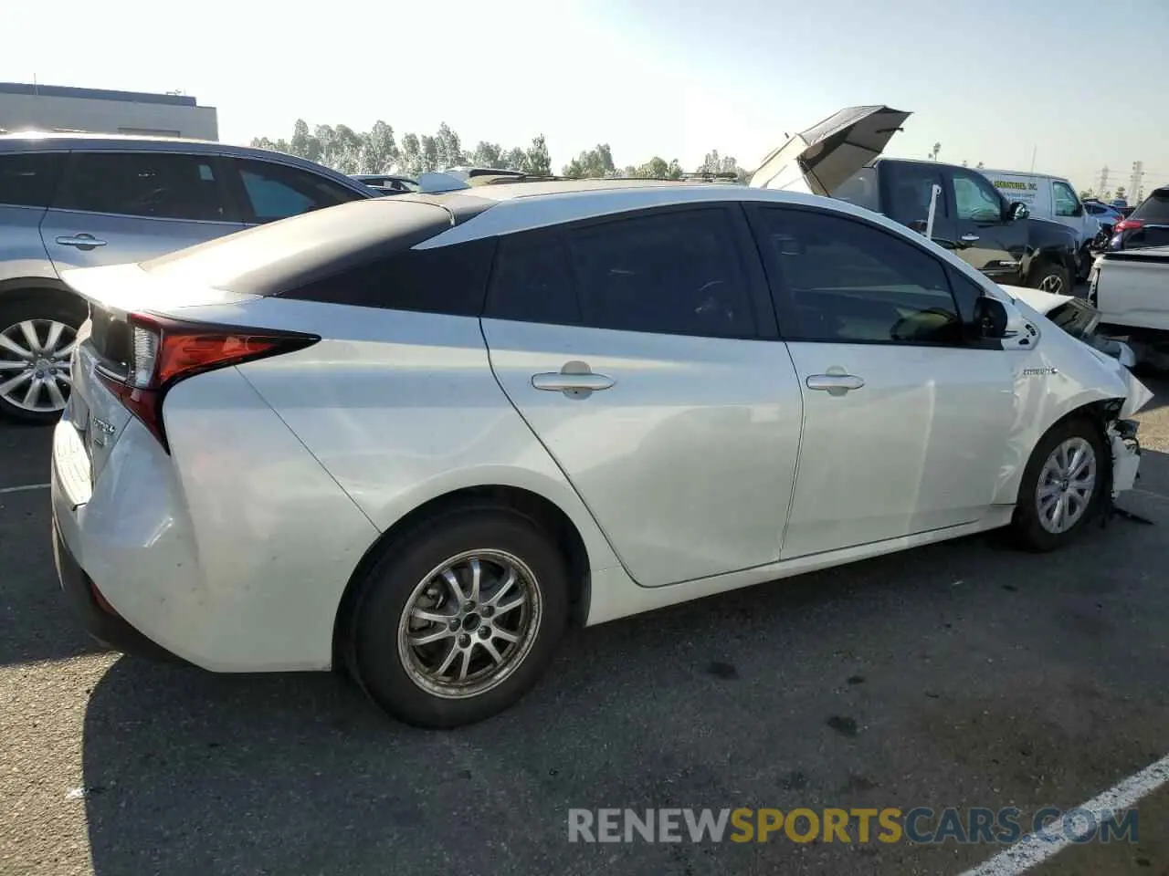 3 Photograph of a damaged car JTDKAMFU6M3152005 TOYOTA PRIUS 2021