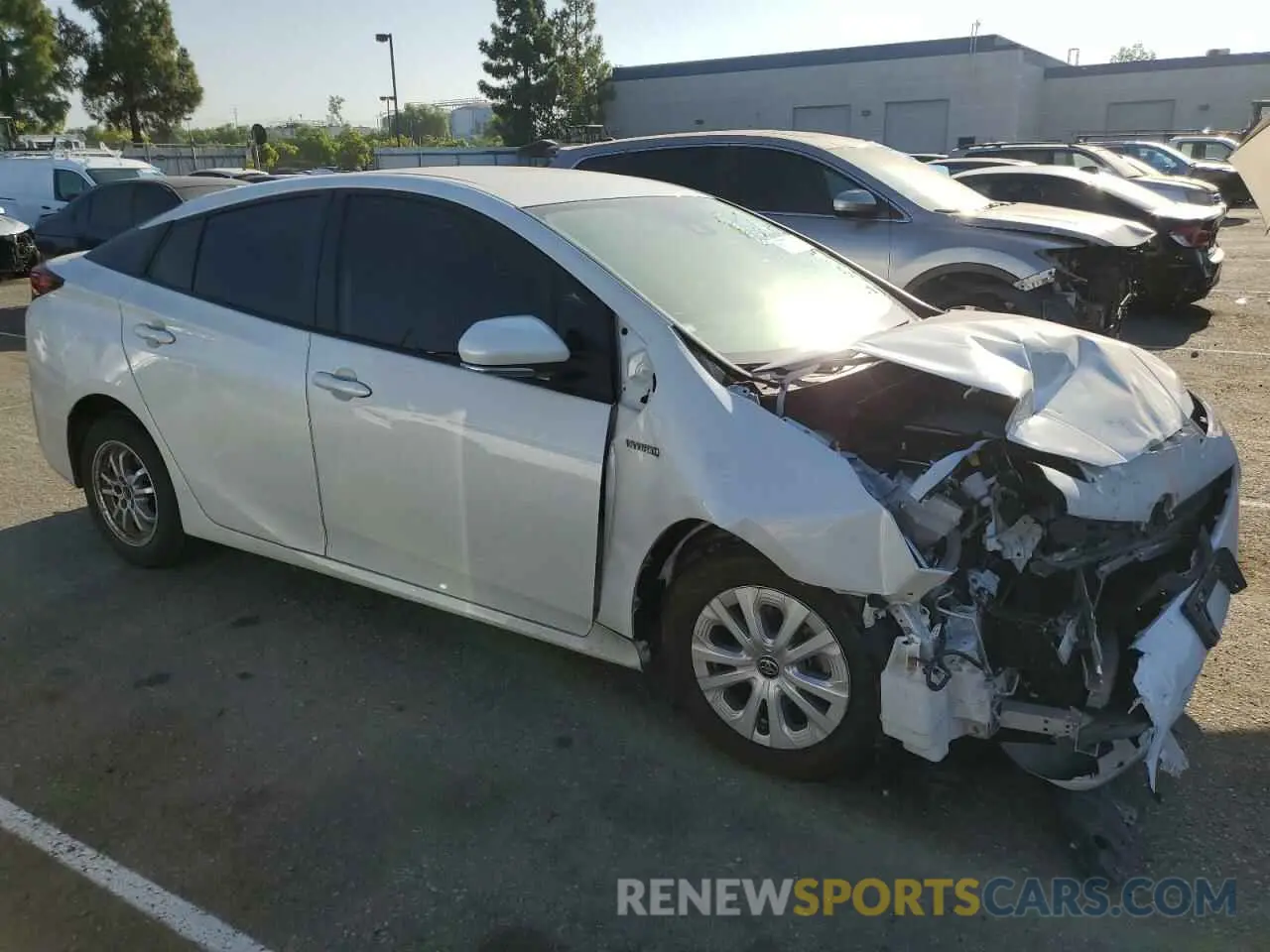 4 Photograph of a damaged car JTDKAMFU6M3152005 TOYOTA PRIUS 2021