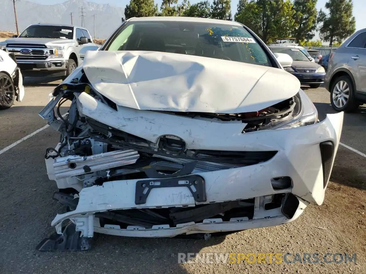 5 Photograph of a damaged car JTDKAMFU6M3152005 TOYOTA PRIUS 2021