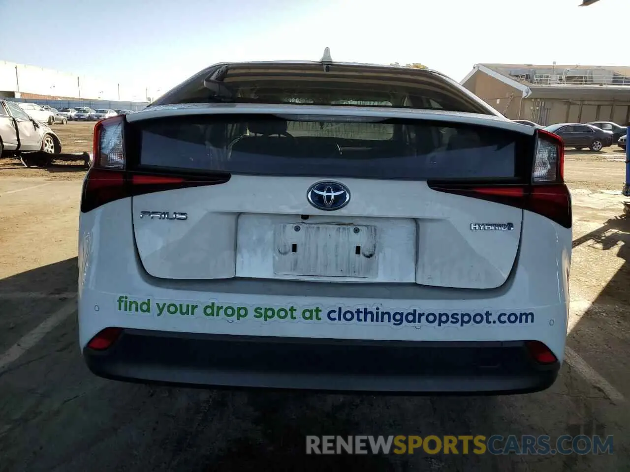 6 Photograph of a damaged car JTDKAMFU6M3152103 TOYOTA PRIUS 2021