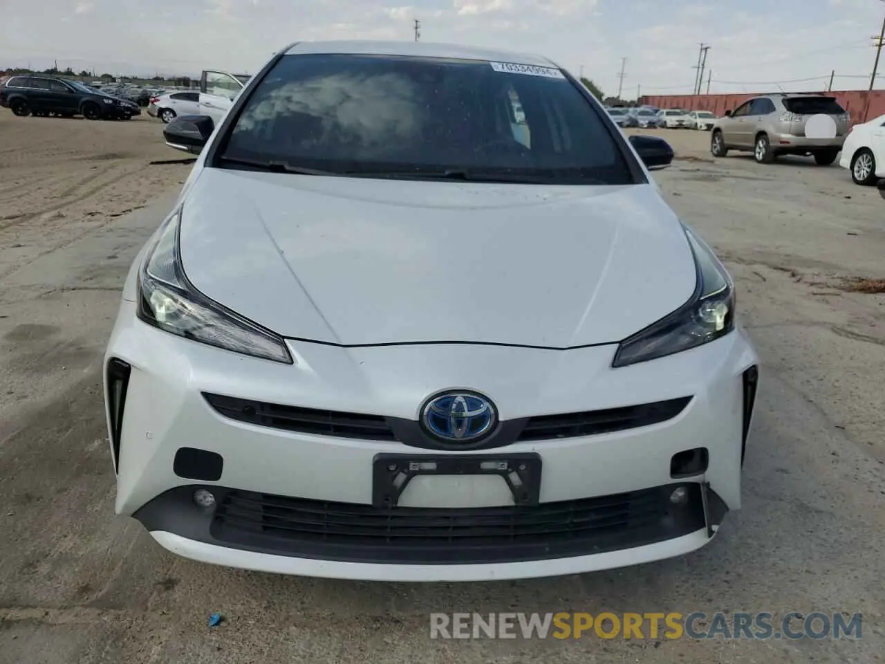 5 Photograph of a damaged car JTDKAMFU7M3127291 TOYOTA PRIUS 2021