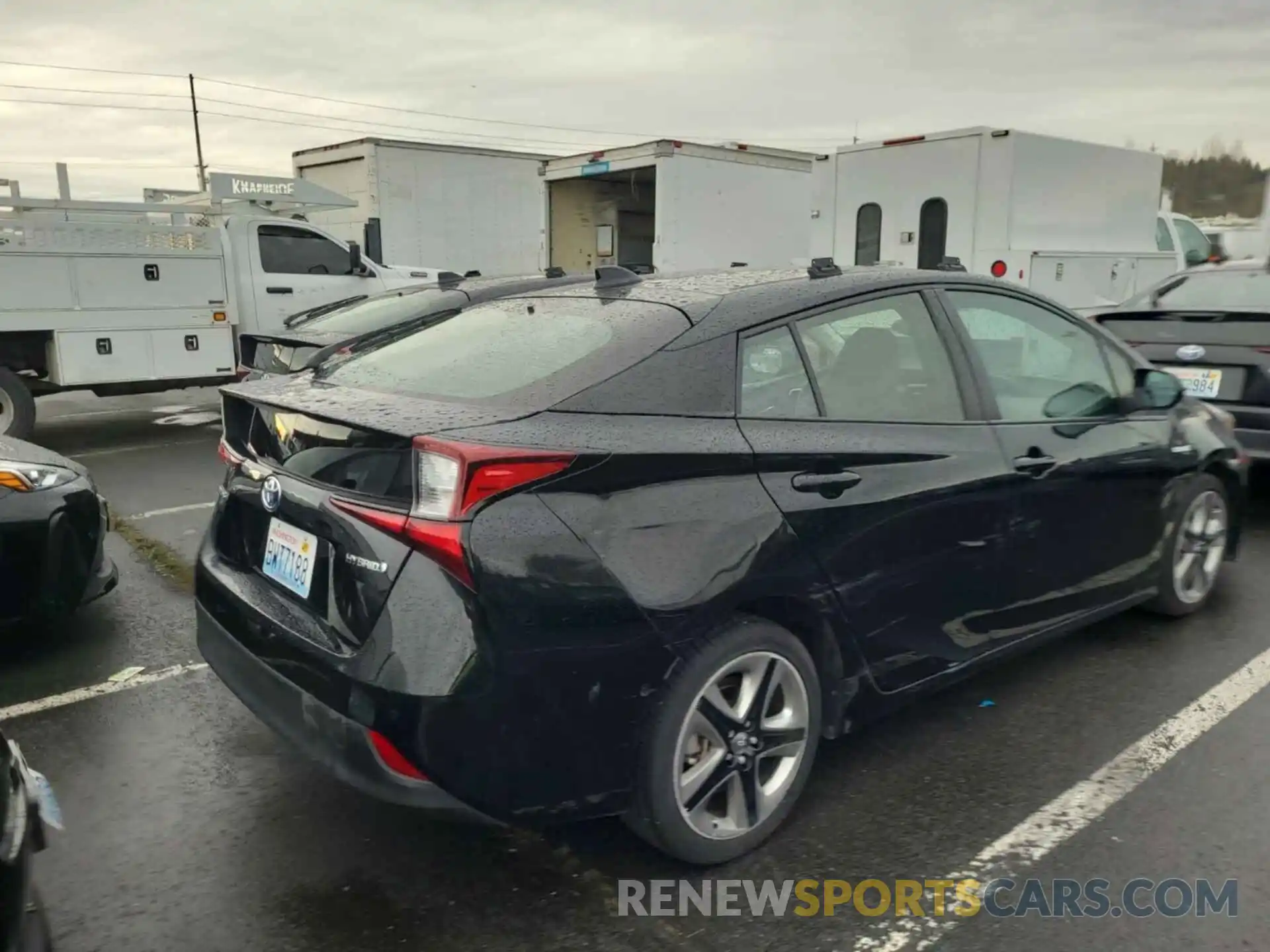 1 Photograph of a damaged car JTDKAMFU7M3136492 TOYOTA PRIUS 2021