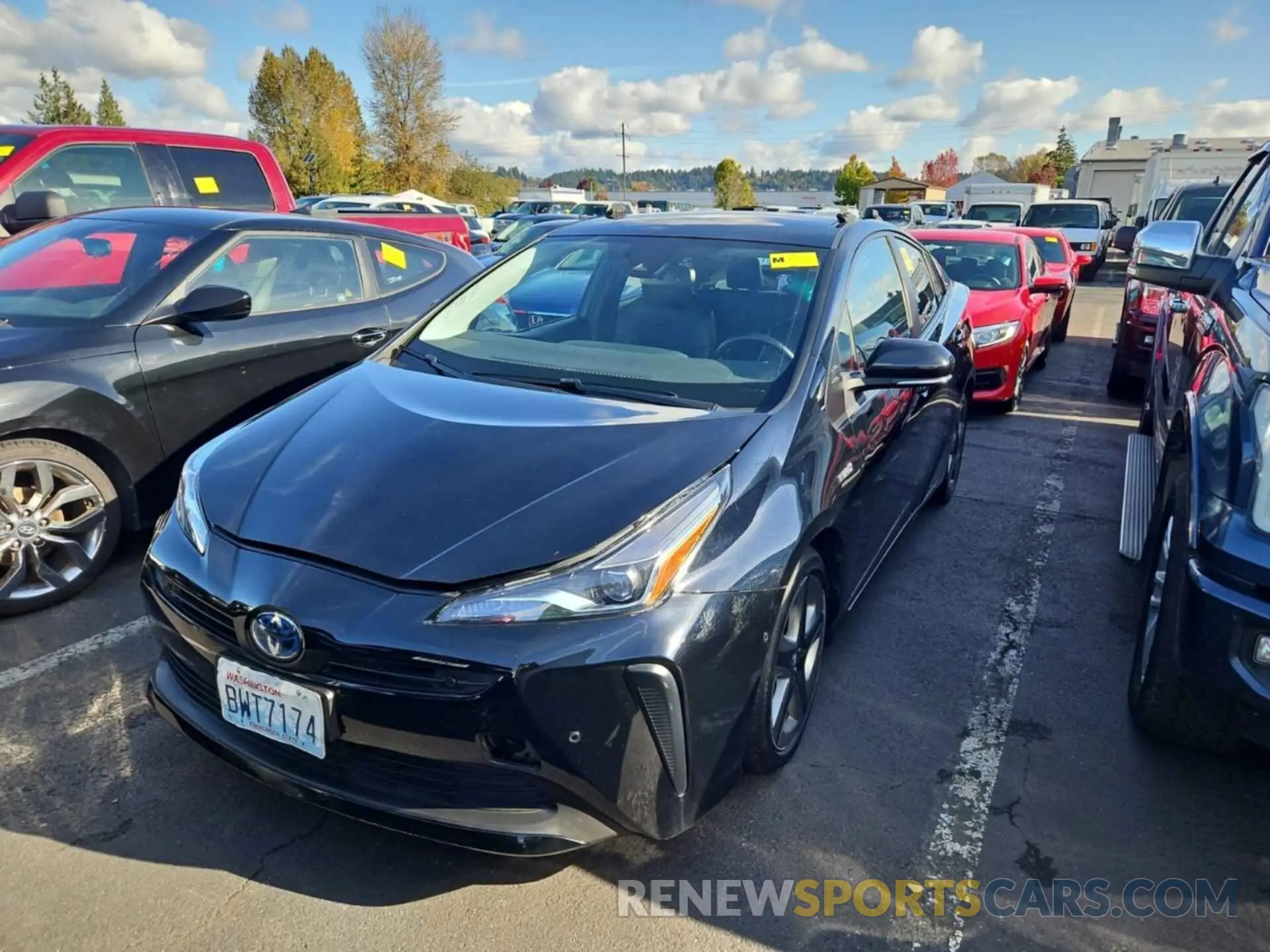 6 Photograph of a damaged car JTDKAMFU7M3136606 TOYOTA PRIUS 2021