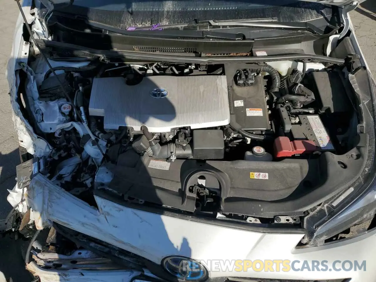11 Photograph of a damaged car JTDKAMFU7M3136959 TOYOTA PRIUS 2021