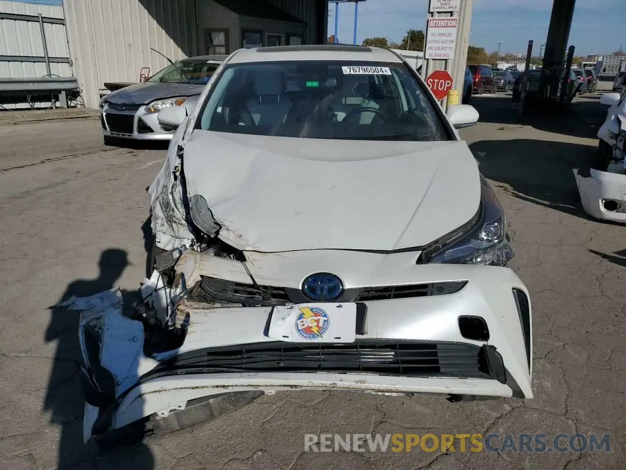 5 Photograph of a damaged car JTDKAMFU7M3136959 TOYOTA PRIUS 2021