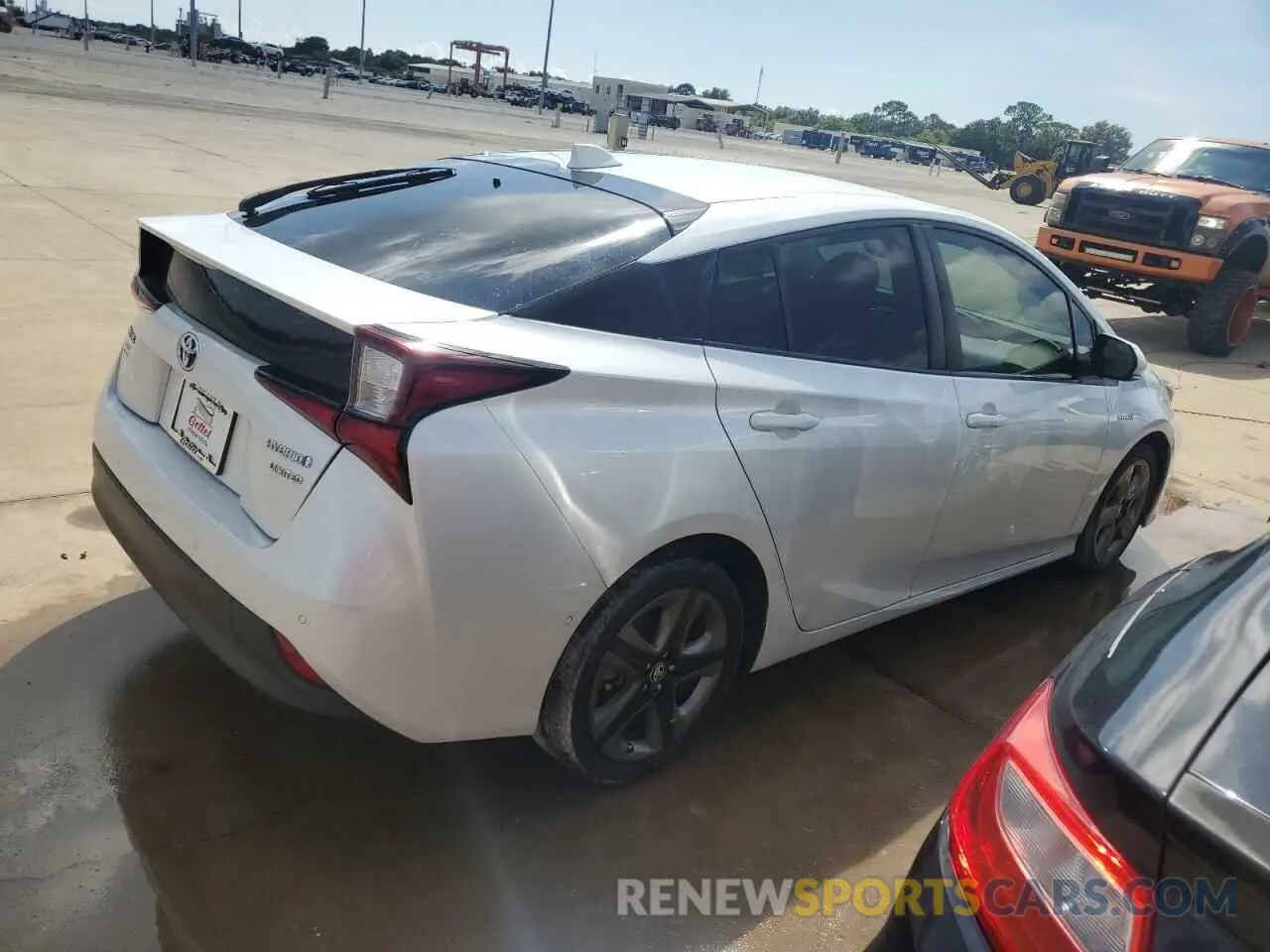 3 Photograph of a damaged car JTDKAMFU7M3144284 TOYOTA PRIUS 2021