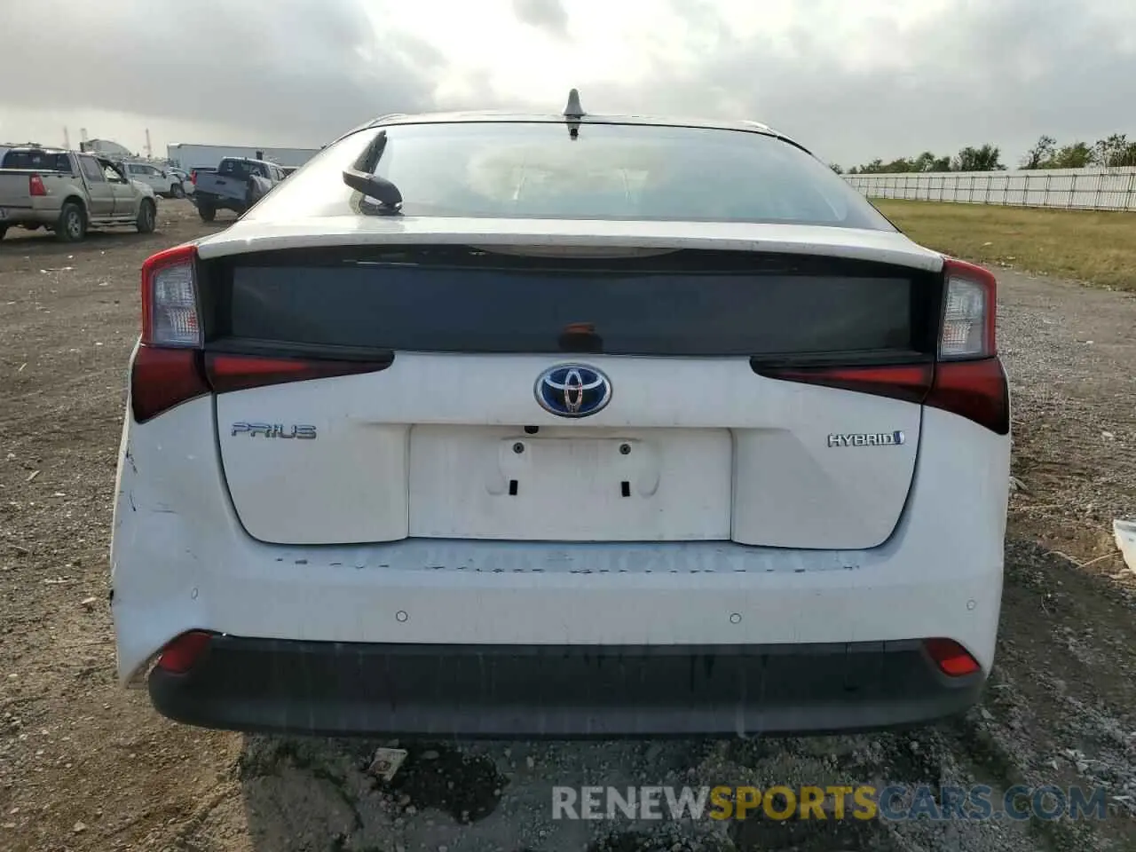 6 Photograph of a damaged car JTDKAMFU7M3144513 TOYOTA PRIUS 2021
