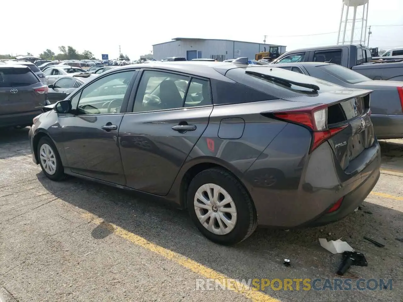 2 Photograph of a damaged car JTDKAMFU7M3147444 TOYOTA PRIUS 2021
