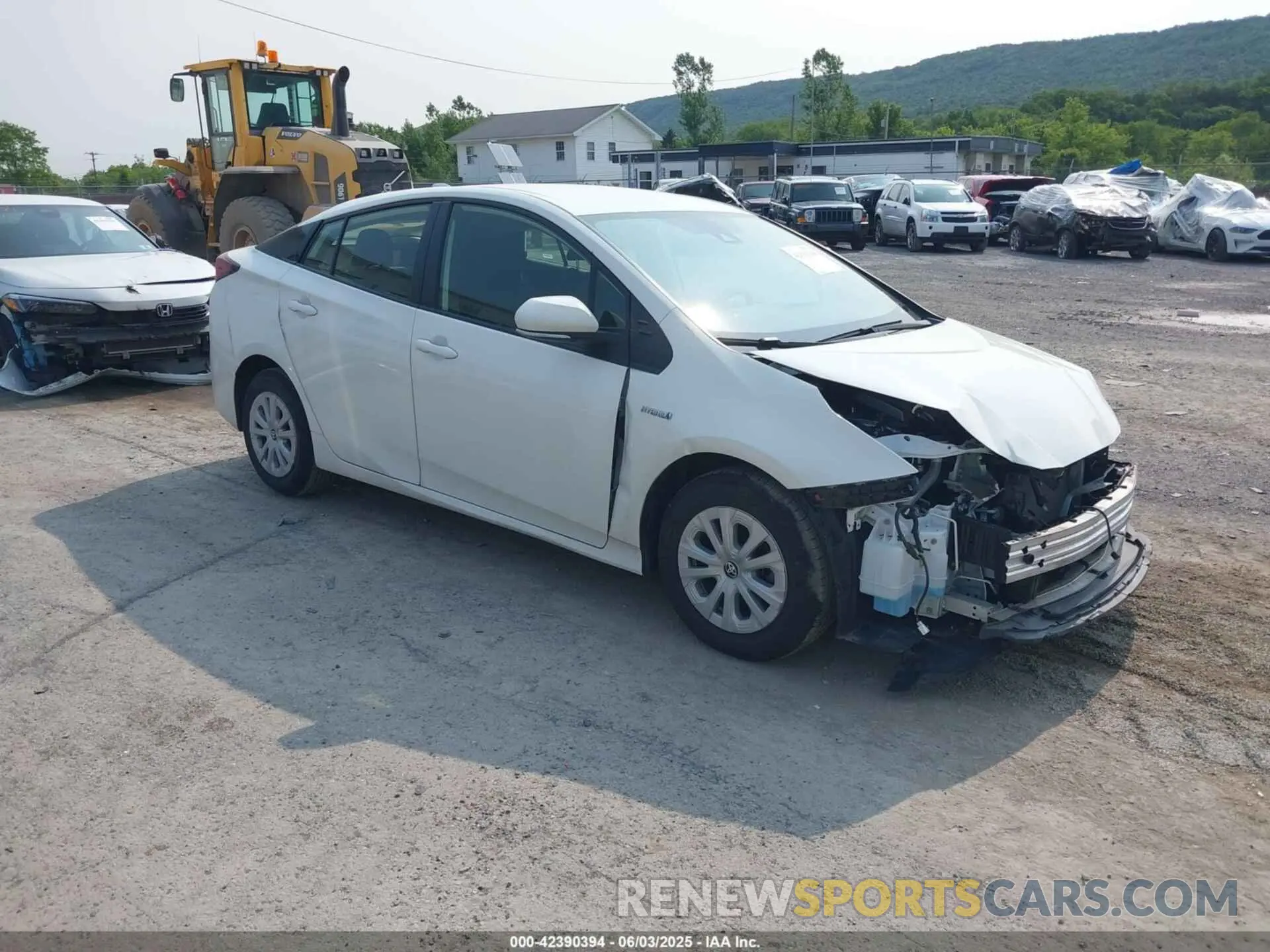 1 Photograph of a damaged car JTDKAMFU7M3147668 TOYOTA PRIUS 2021