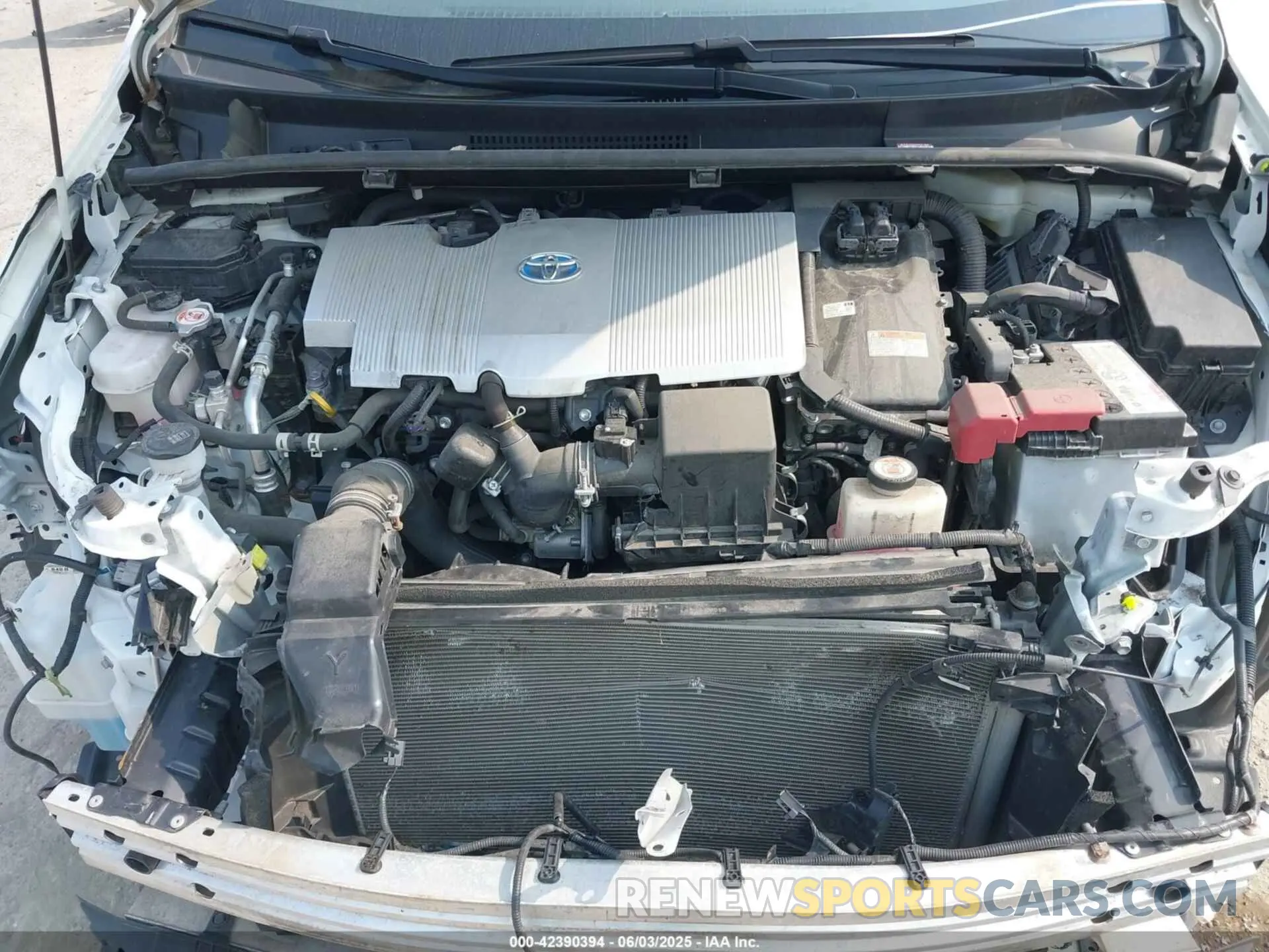 10 Photograph of a damaged car JTDKAMFU7M3147668 TOYOTA PRIUS 2021