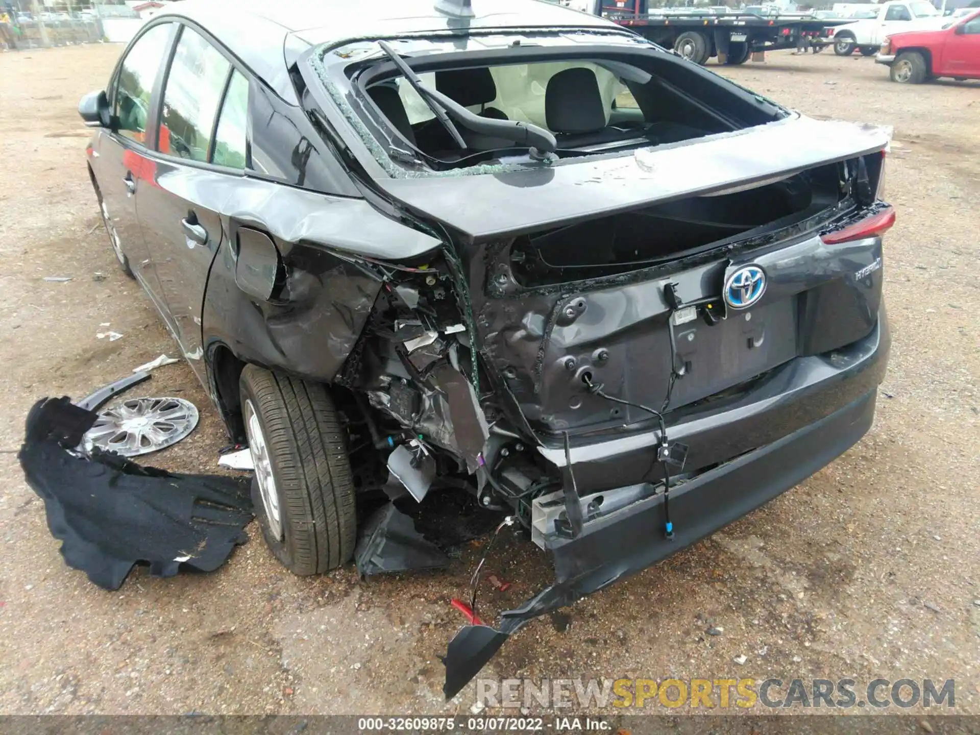 6 Photograph of a damaged car JTDKAMFU7M3147959 TOYOTA PRIUS 2021