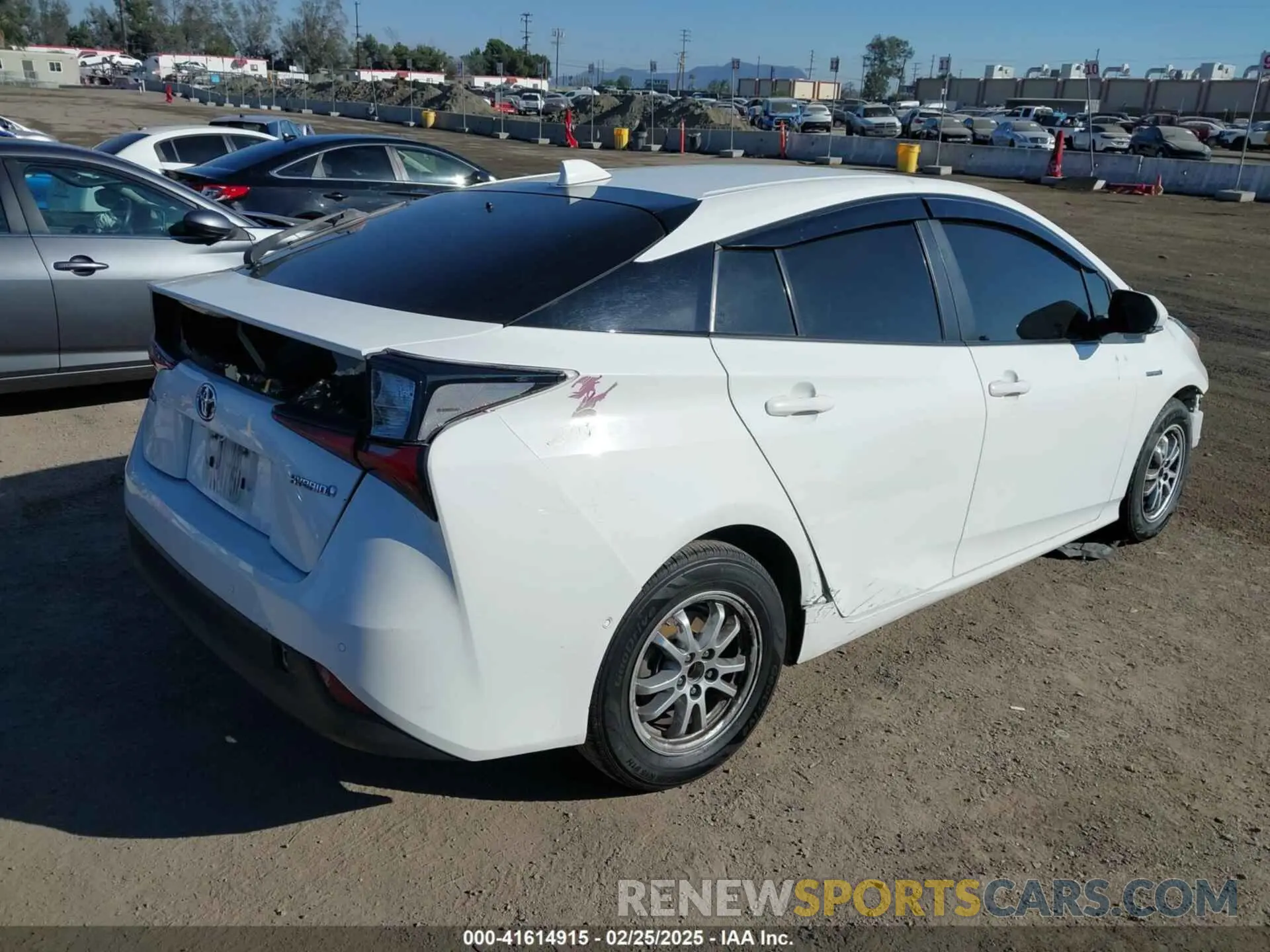 4 Photograph of a damaged car JTDKAMFU7M3148089 TOYOTA PRIUS 2021