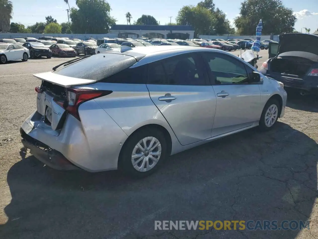 3 Photograph of a damaged car JTDKAMFU7M3150389 TOYOTA PRIUS 2021