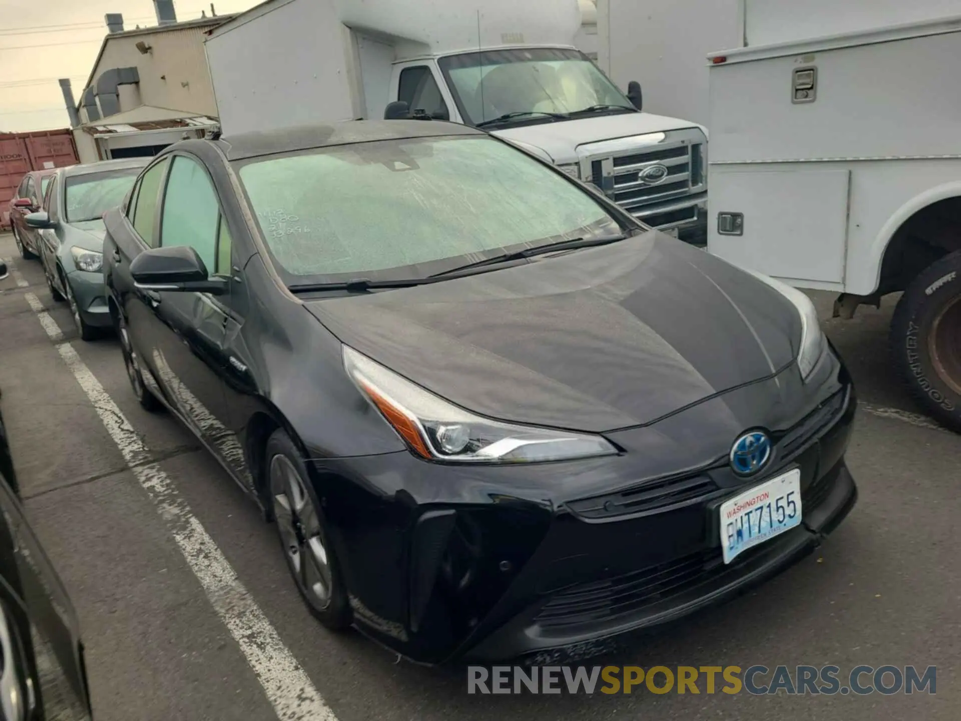 3 Photograph of a damaged car JTDKAMFU8M3136100 TOYOTA PRIUS 2021