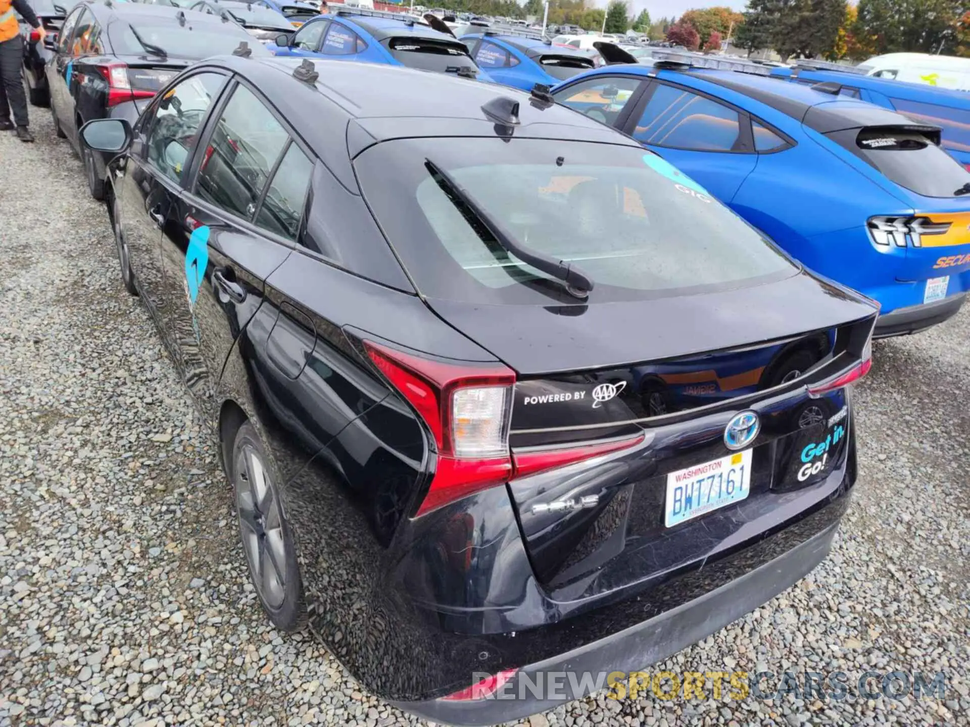 10 Photograph of a damaged car JTDKAMFU8M3136257 TOYOTA PRIUS 2021