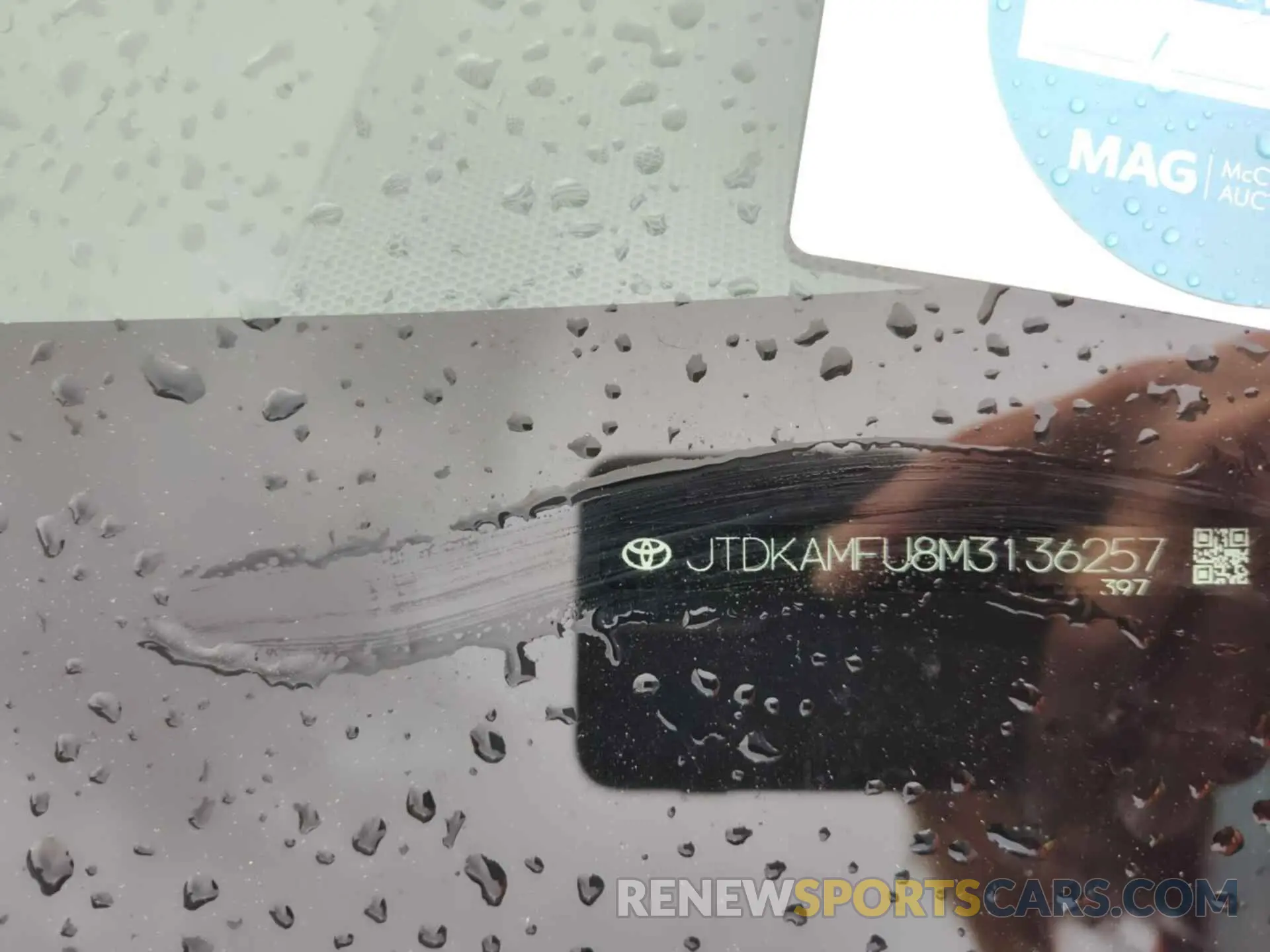 5 Photograph of a damaged car JTDKAMFU8M3136257 TOYOTA PRIUS 2021