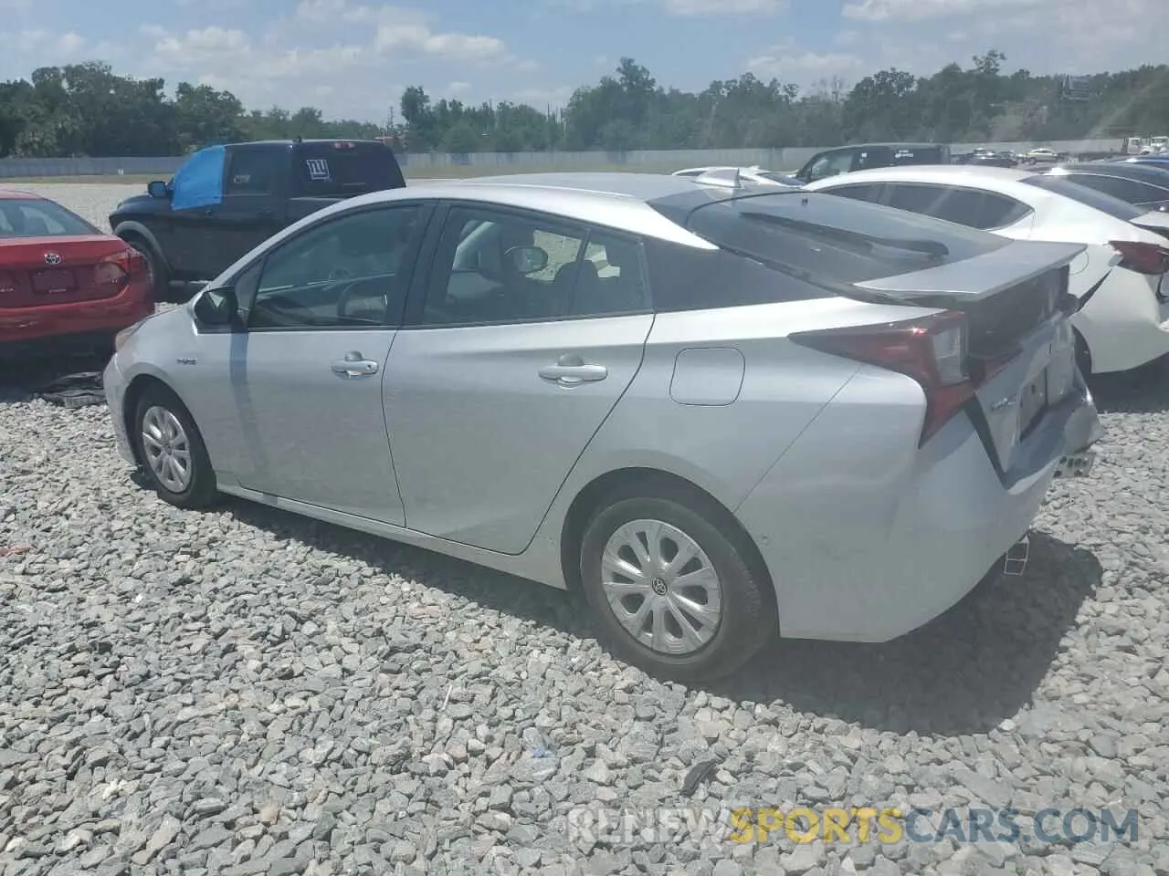 2 Photograph of a damaged car JTDKAMFU8M3138705 TOYOTA PRIUS 2021