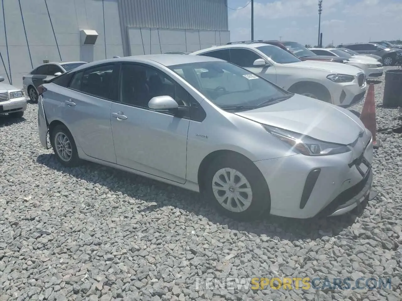 4 Photograph of a damaged car JTDKAMFU8M3138705 TOYOTA PRIUS 2021