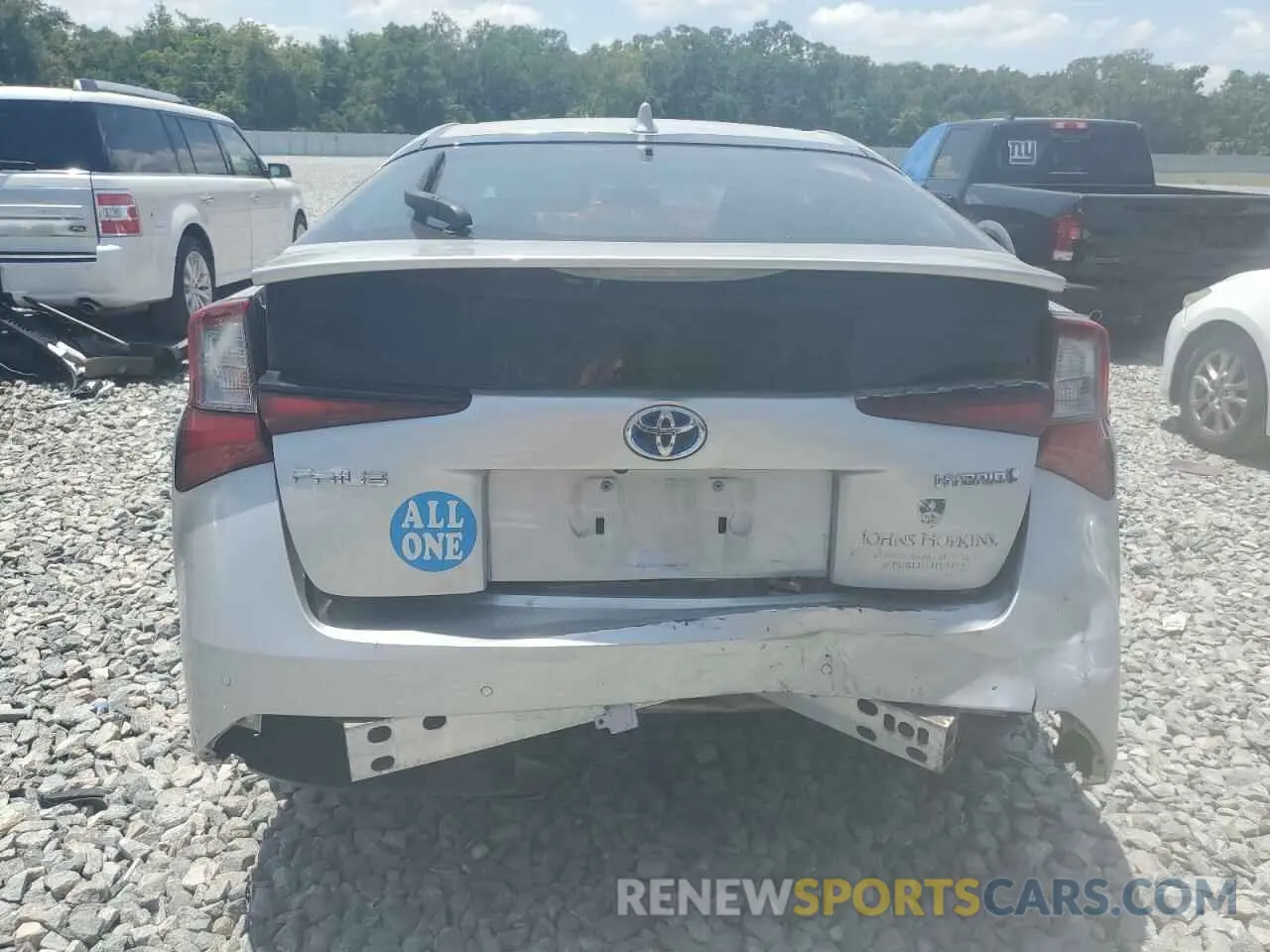 6 Photograph of a damaged car JTDKAMFU8M3138705 TOYOTA PRIUS 2021