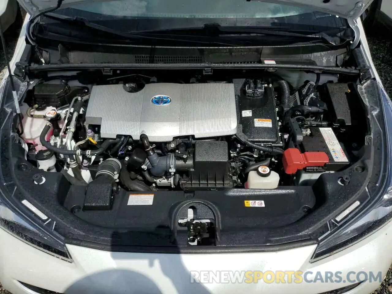 11 Photograph of a damaged car JTDKAMFU8M3139384 TOYOTA PRIUS 2021