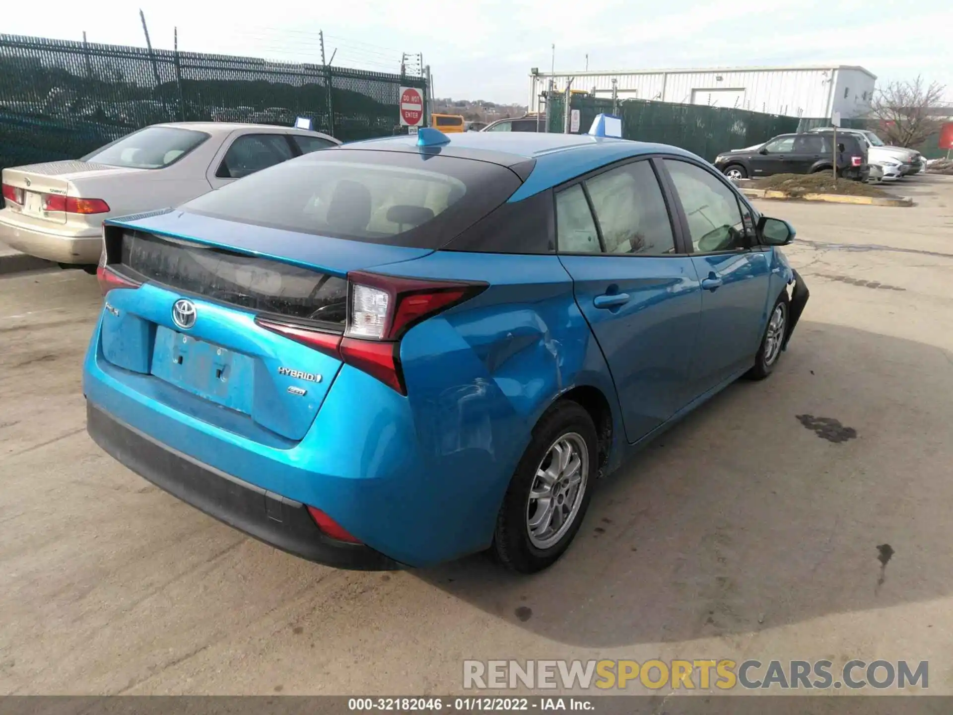 4 Photograph of a damaged car JTDKAMFU8M3141295 TOYOTA PRIUS 2021