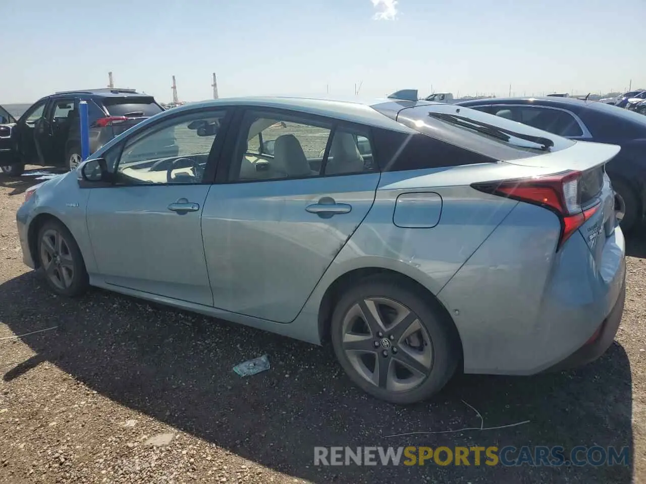 2 Photograph of a damaged car JTDKAMFU8M3143970 TOYOTA PRIUS 2021