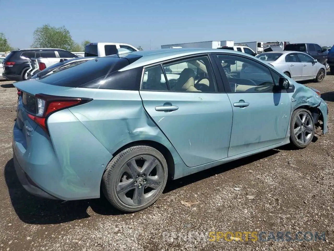 3 Photograph of a damaged car JTDKAMFU8M3143970 TOYOTA PRIUS 2021