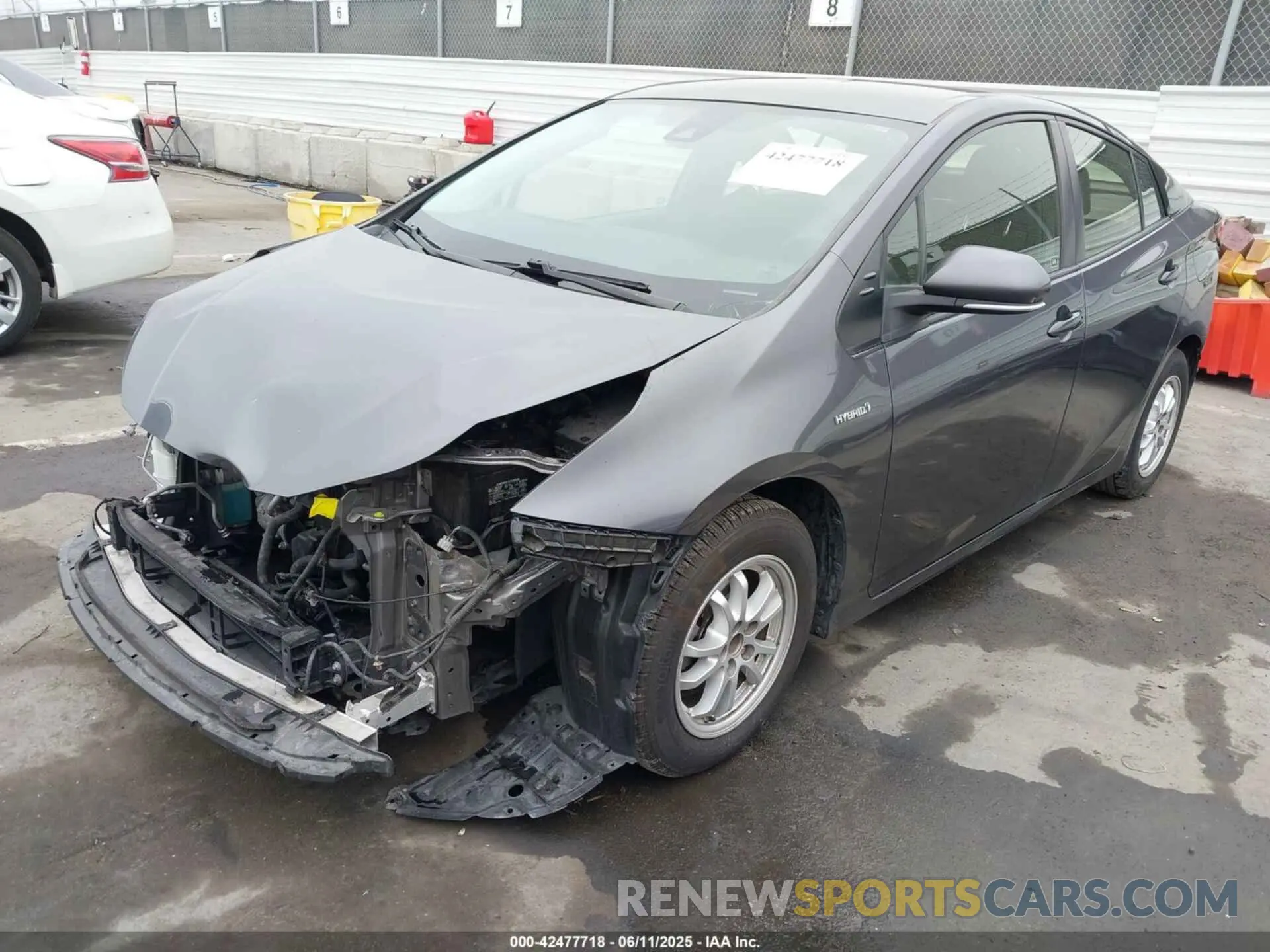 2 Photograph of a damaged car JTDKAMFU8M3144391 TOYOTA PRIUS 2021