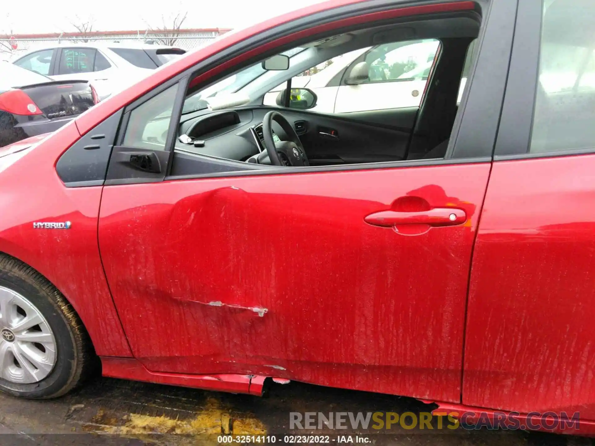 6 Photograph of a damaged car JTDKAMFU8M3149378 TOYOTA PRIUS 2021