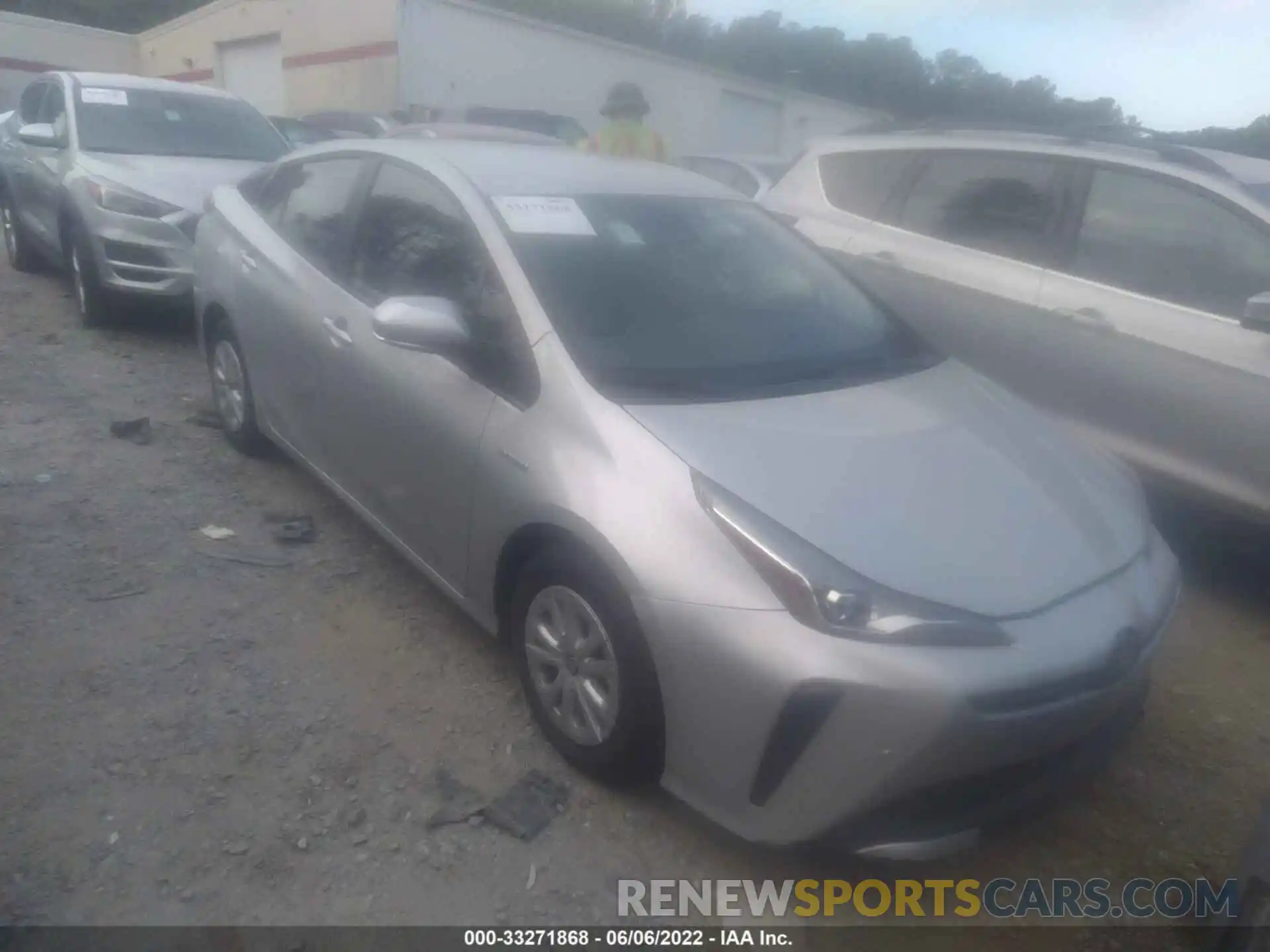 1 Photograph of a damaged car JTDKAMFU8M3149820 TOYOTA PRIUS 2021