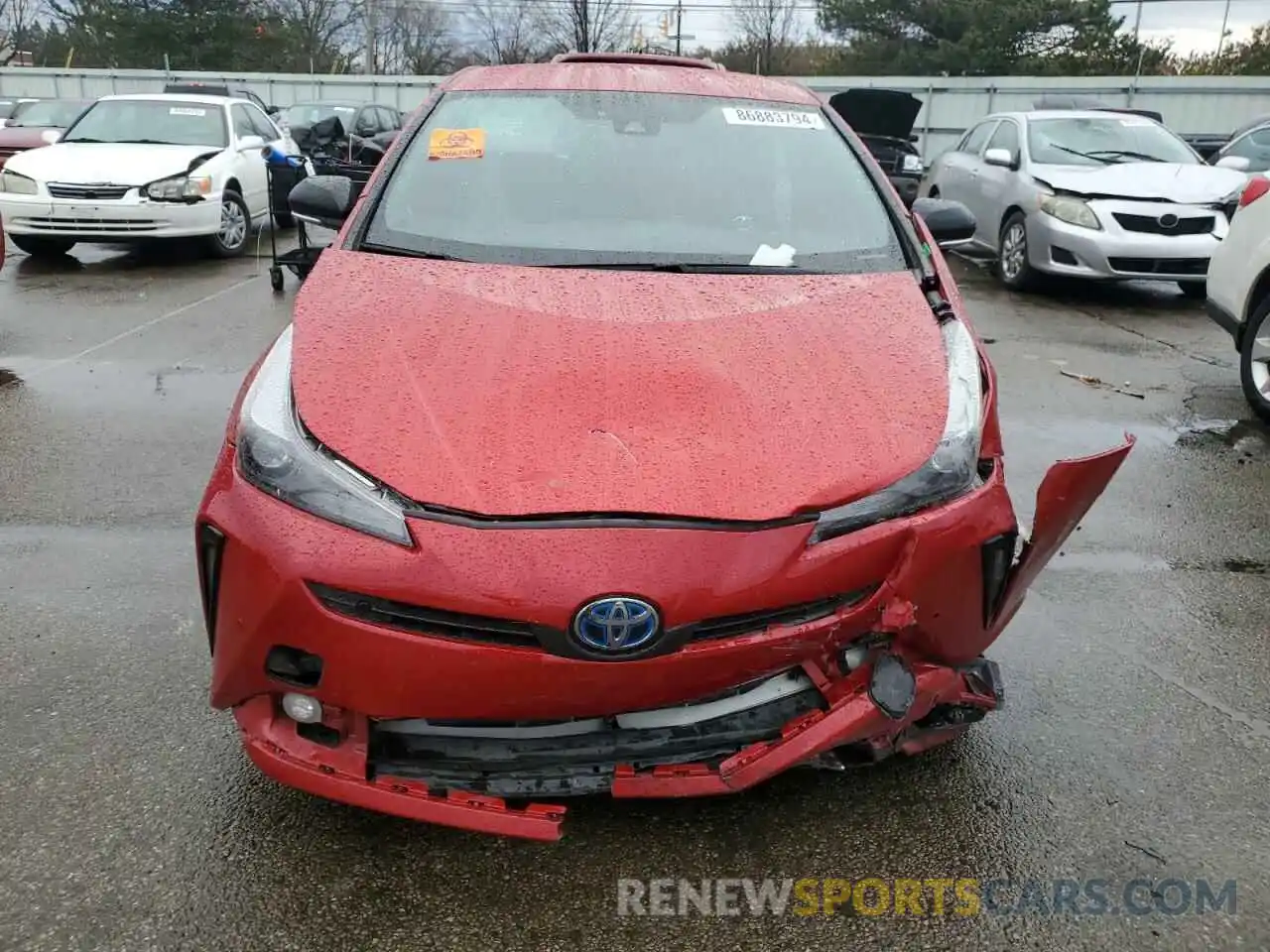 5 Photograph of a damaged car JTDKAMFU9M3129429 TOYOTA PRIUS 2021