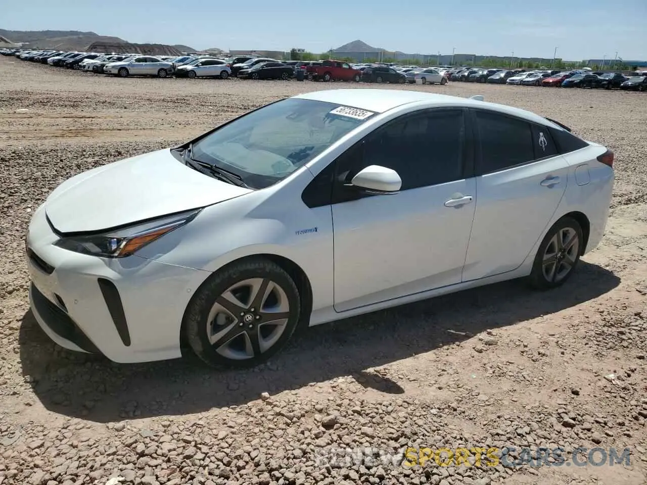 1 Photograph of a damaged car JTDKAMFU9M3132010 TOYOTA PRIUS 2021