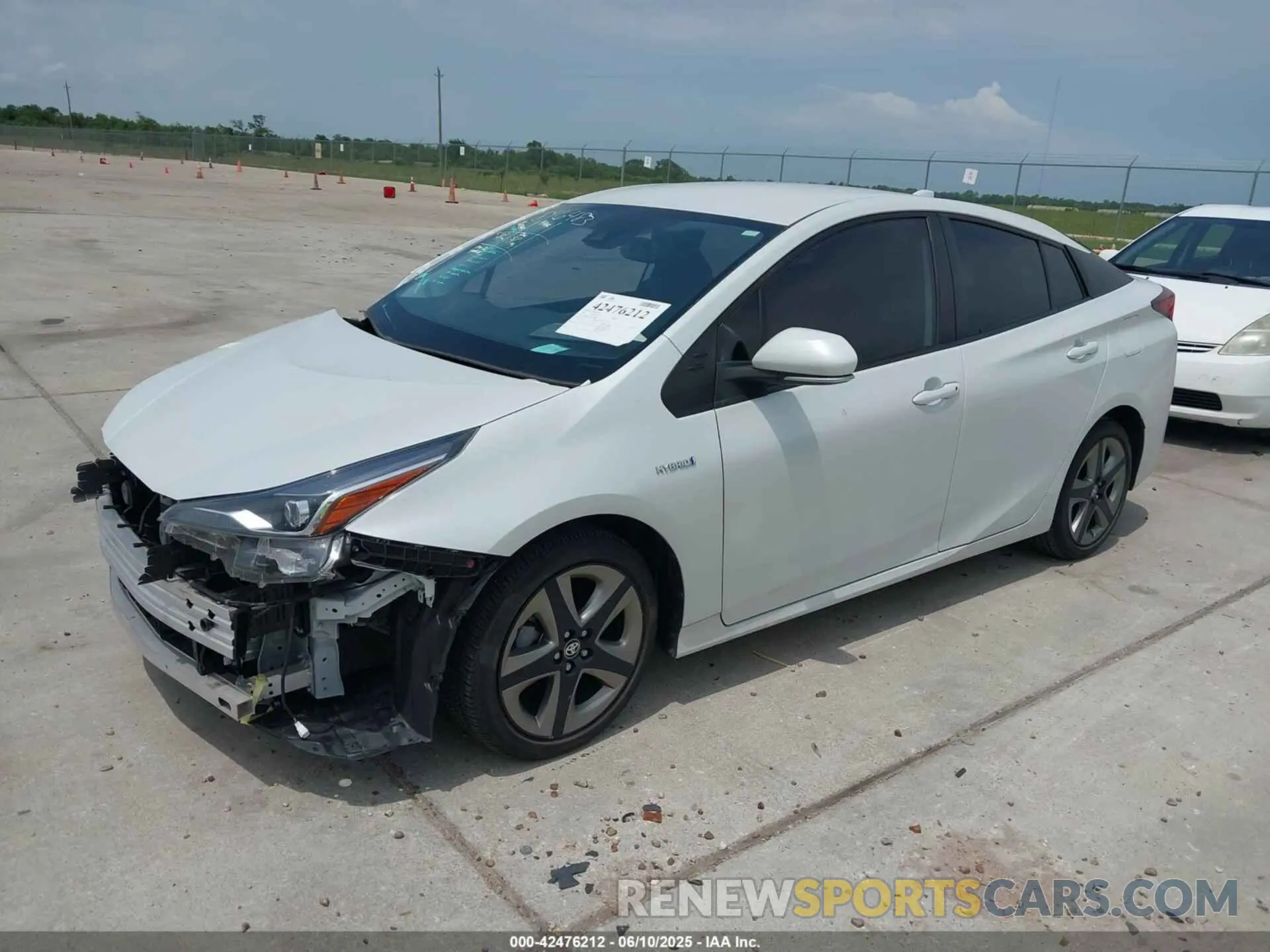 2 Photograph of a damaged car JTDKAMFU9M3136865 TOYOTA PRIUS 2021