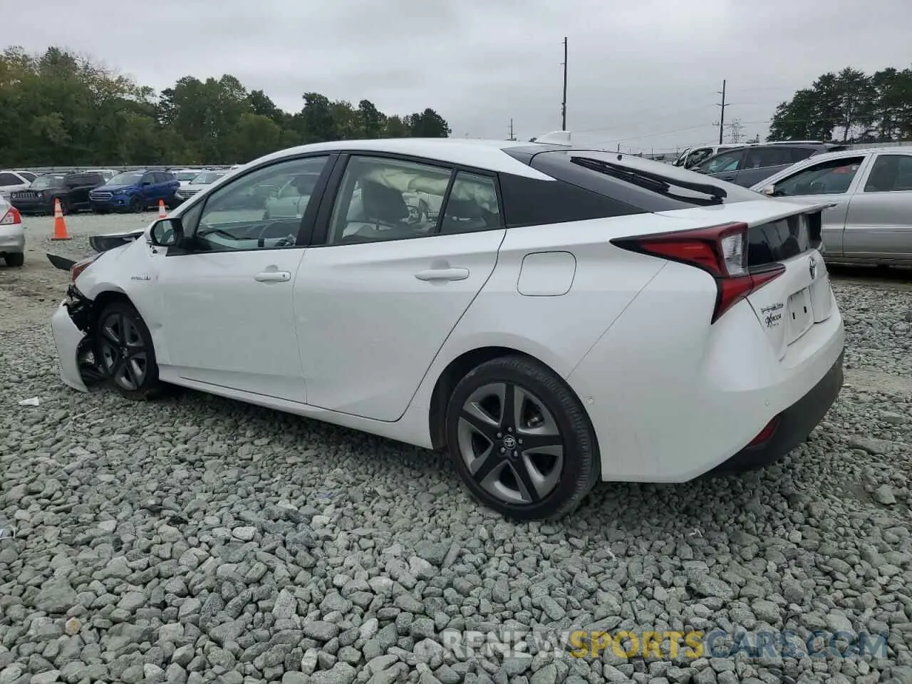 2 Photograph of a damaged car JTDKAMFU9M3140740 TOYOTA PRIUS 2021