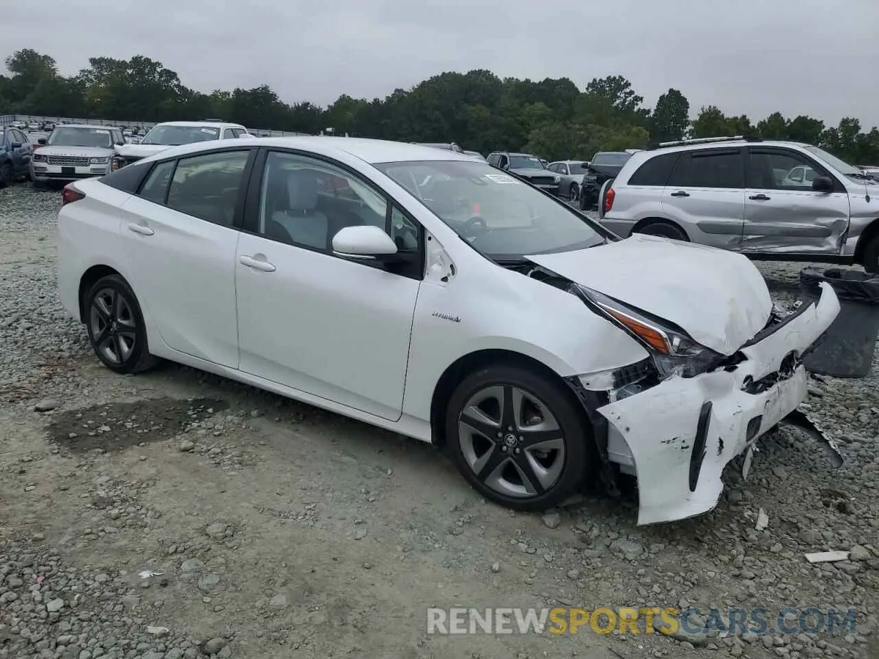 4 Photograph of a damaged car JTDKAMFU9M3140740 TOYOTA PRIUS 2021