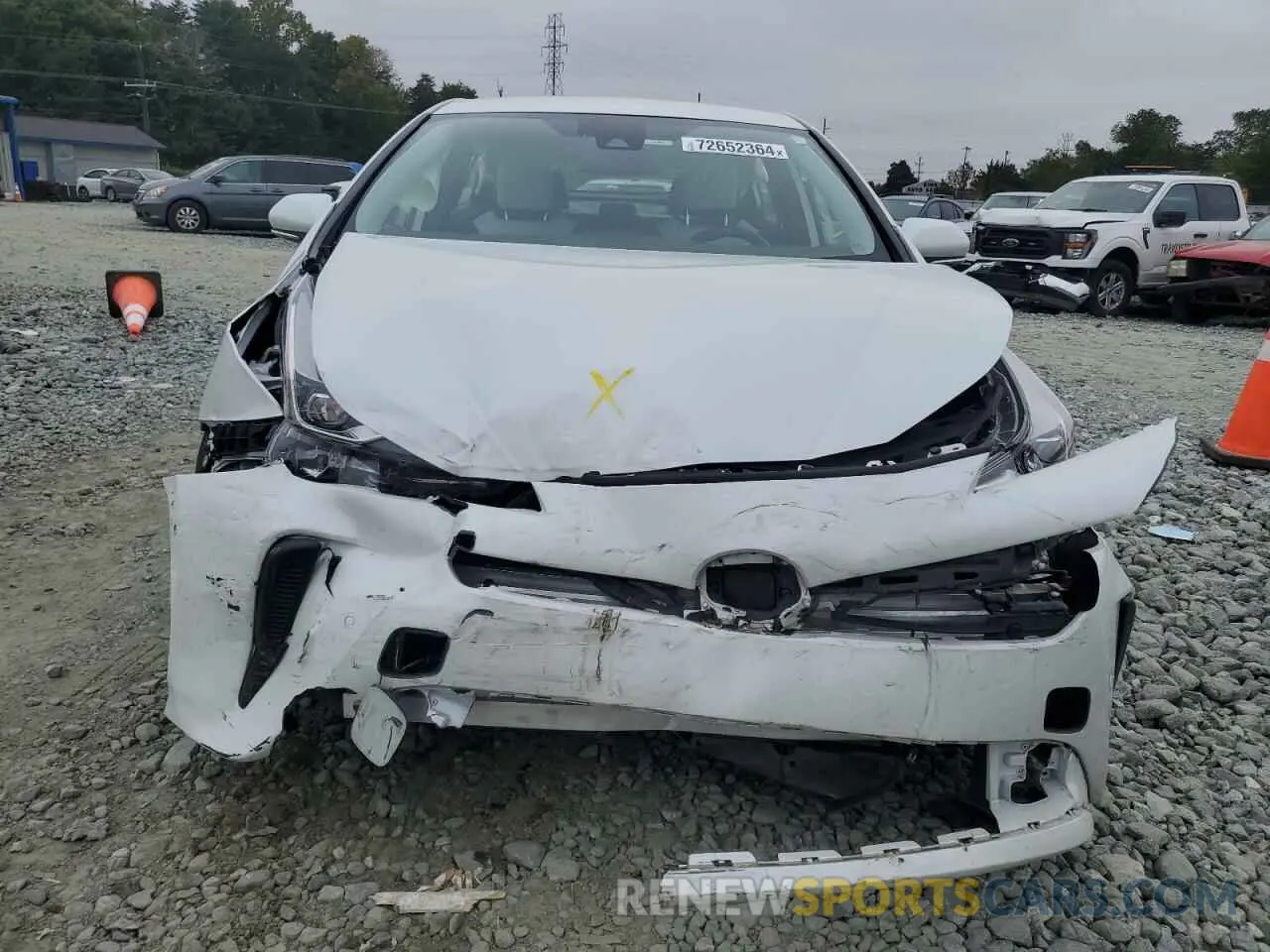 5 Photograph of a damaged car JTDKAMFU9M3140740 TOYOTA PRIUS 2021