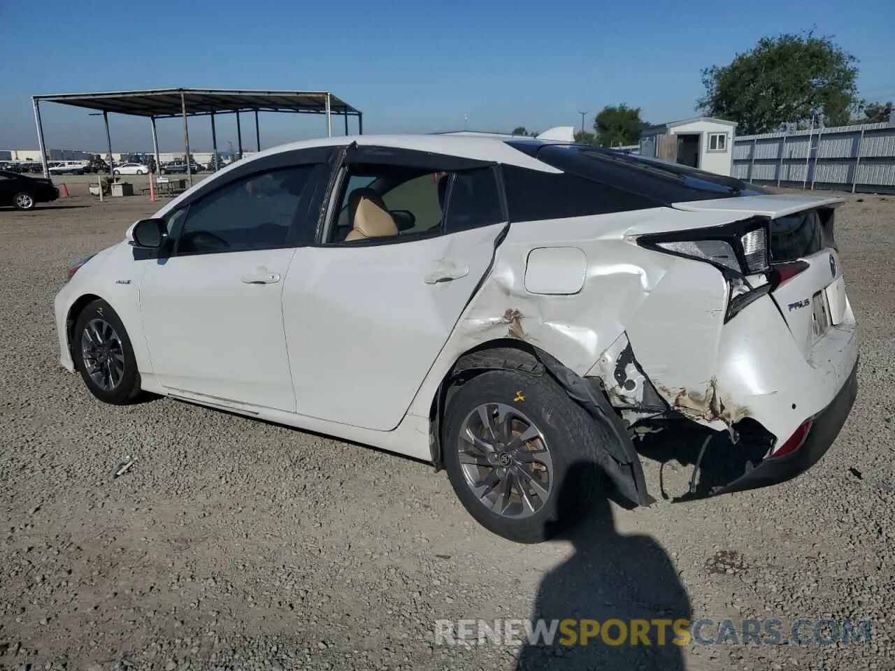 2 Photograph of a damaged car JTDKAMFU9M3143623 TOYOTA PRIUS 2021