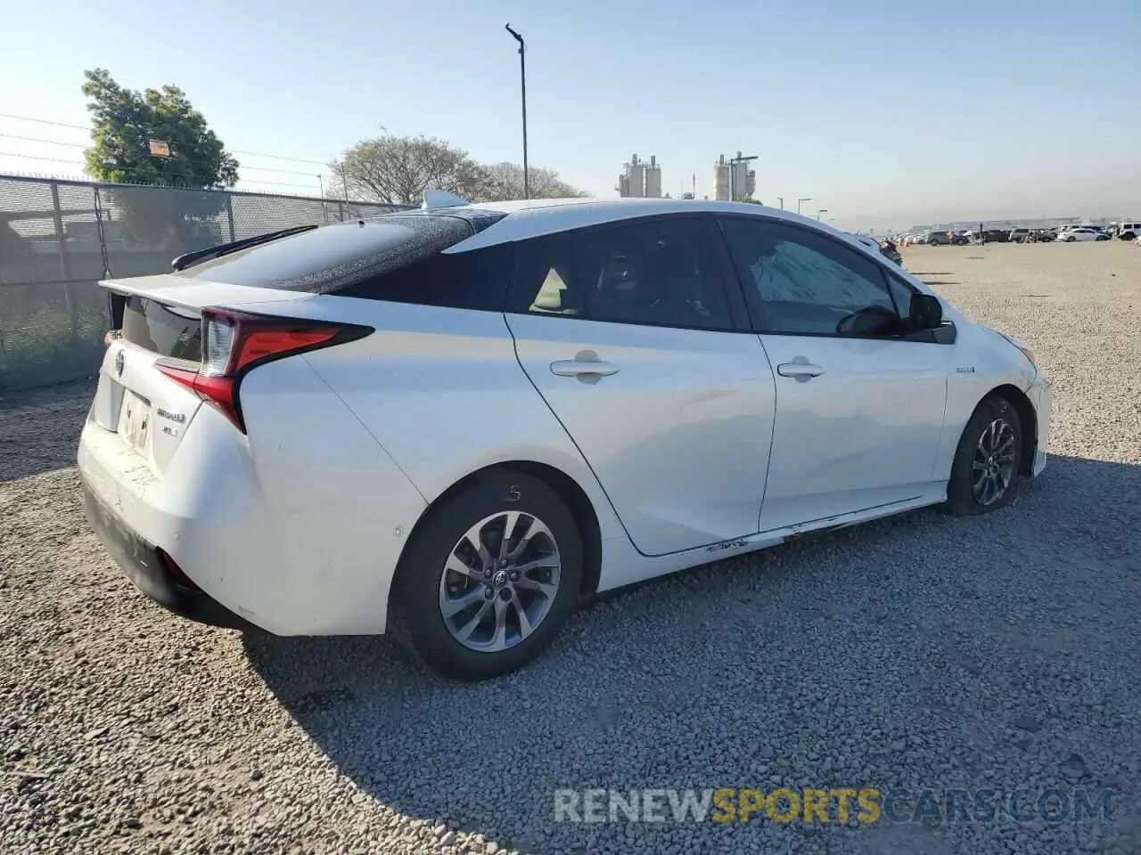 3 Photograph of a damaged car JTDKAMFU9M3143623 TOYOTA PRIUS 2021