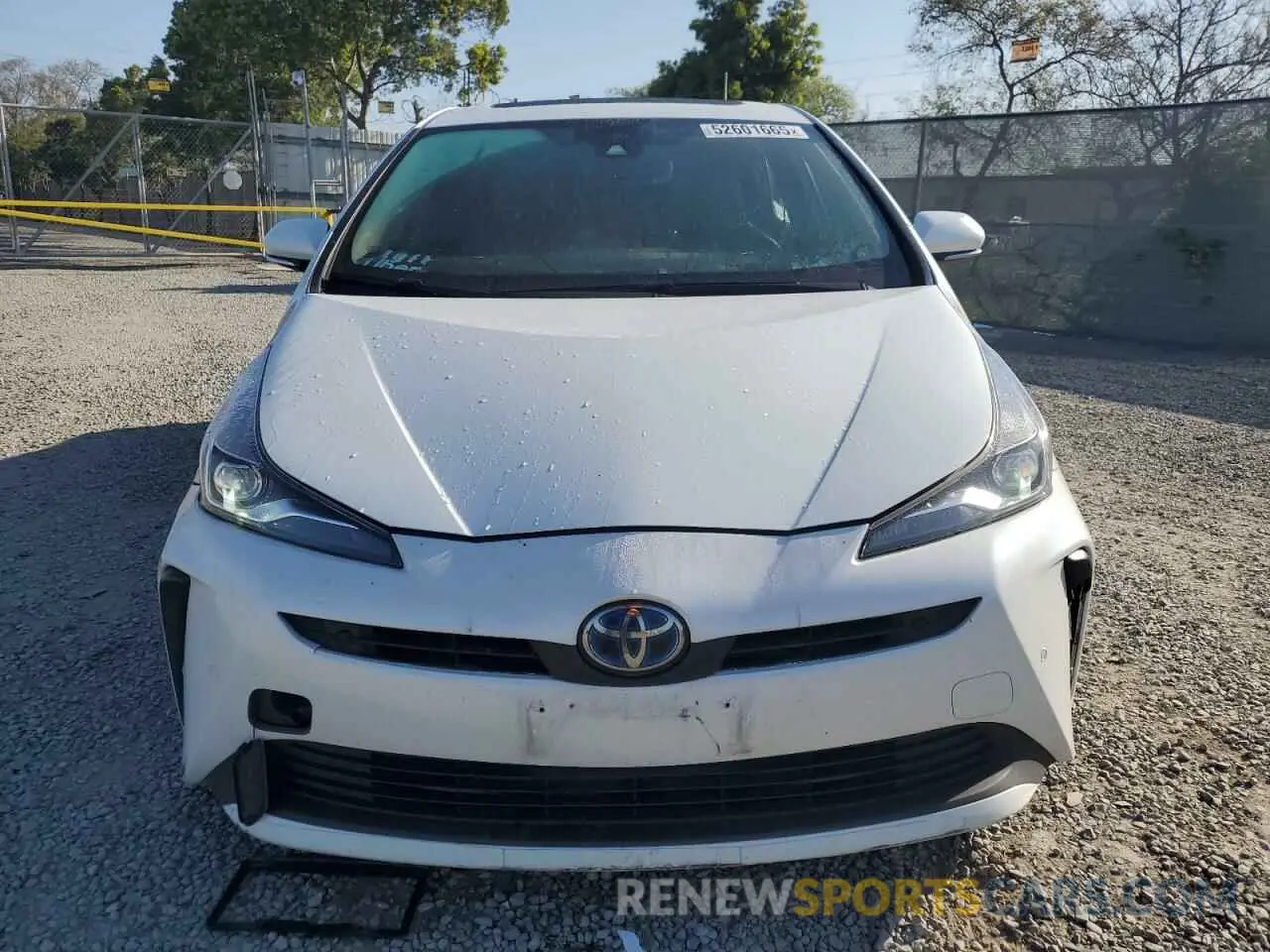 5 Photograph of a damaged car JTDKAMFU9M3143623 TOYOTA PRIUS 2021
