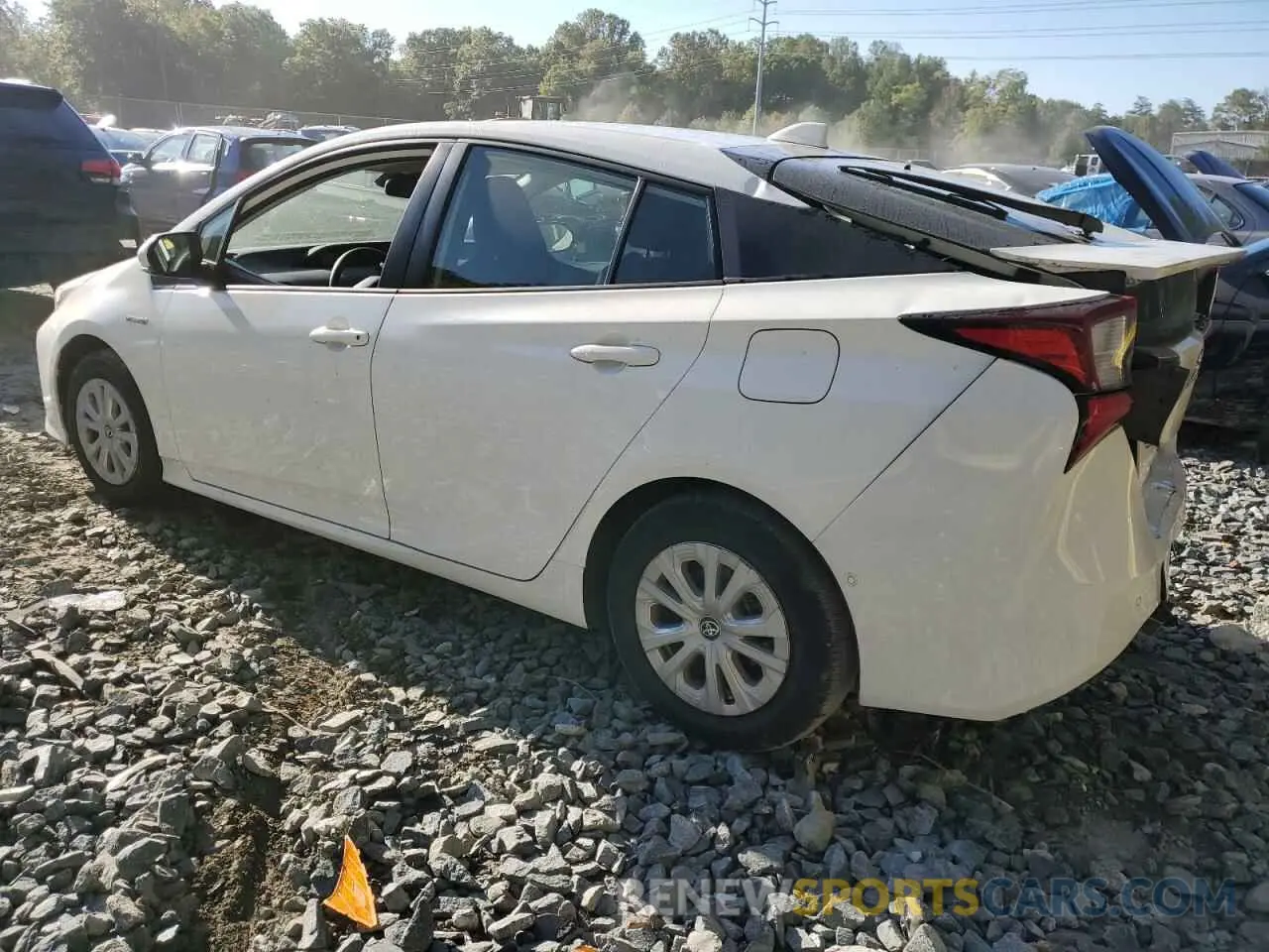 2 Photograph of a damaged car JTDKAMFU9M3144044 TOYOTA PRIUS 2021