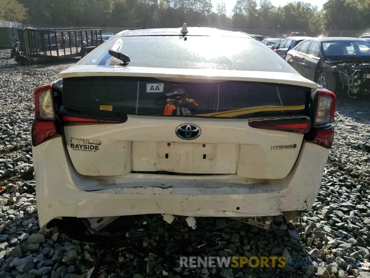 6 Photograph of a damaged car JTDKAMFU9M3144044 TOYOTA PRIUS 2021