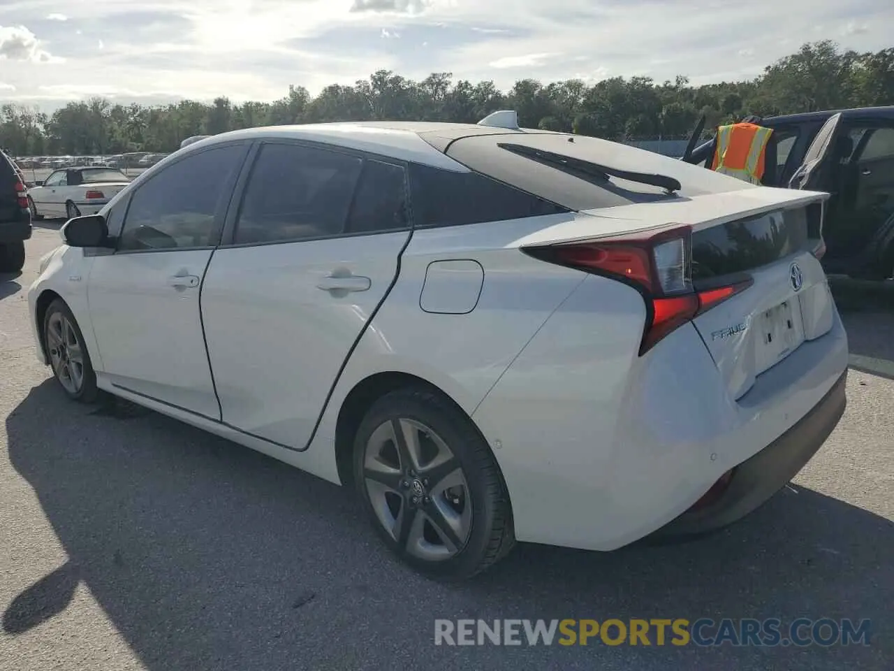 2 Photograph of a damaged car JTDKAMFU9M3145338 TOYOTA PRIUS 2021
