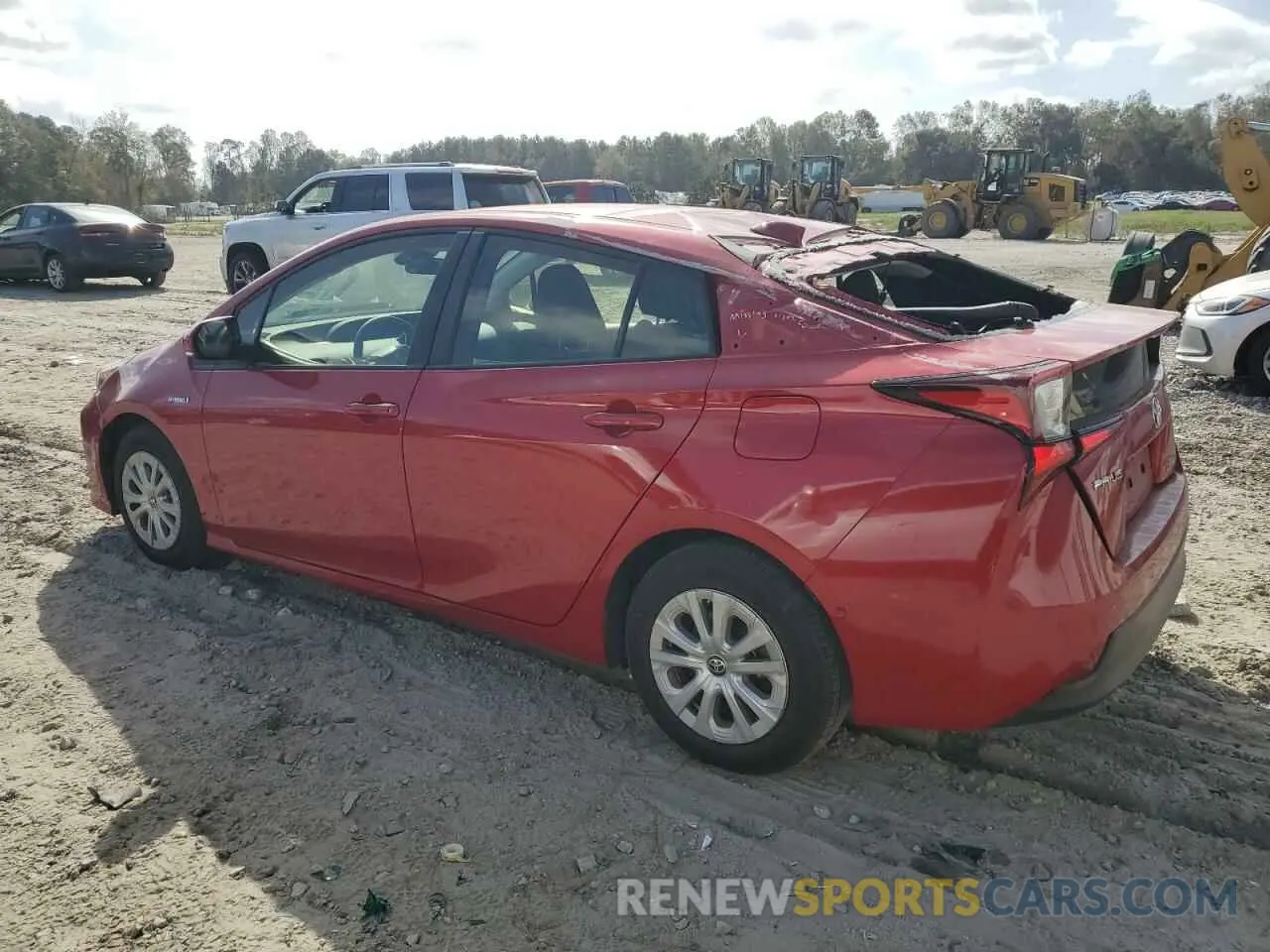 2 Photograph of a damaged car JTDKAMFU9M3149986 TOYOTA PRIUS 2021