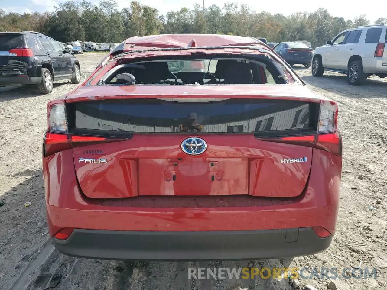 6 Photograph of a damaged car JTDKAMFU9M3149986 TOYOTA PRIUS 2021