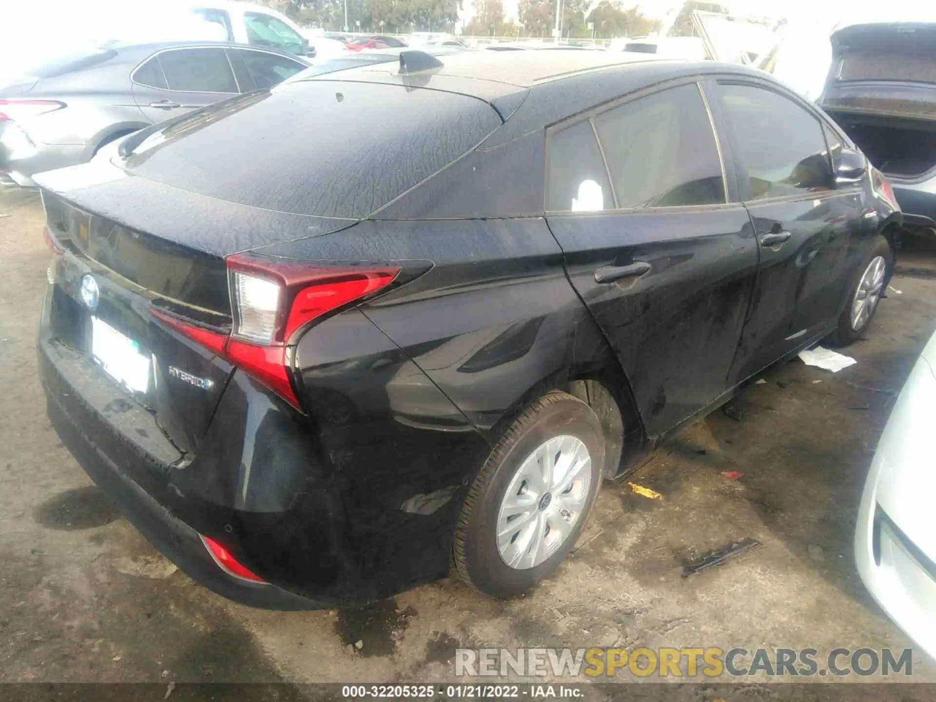 4 Photograph of a damaged car JTDKAMFU9M3151043 TOYOTA PRIUS 2021