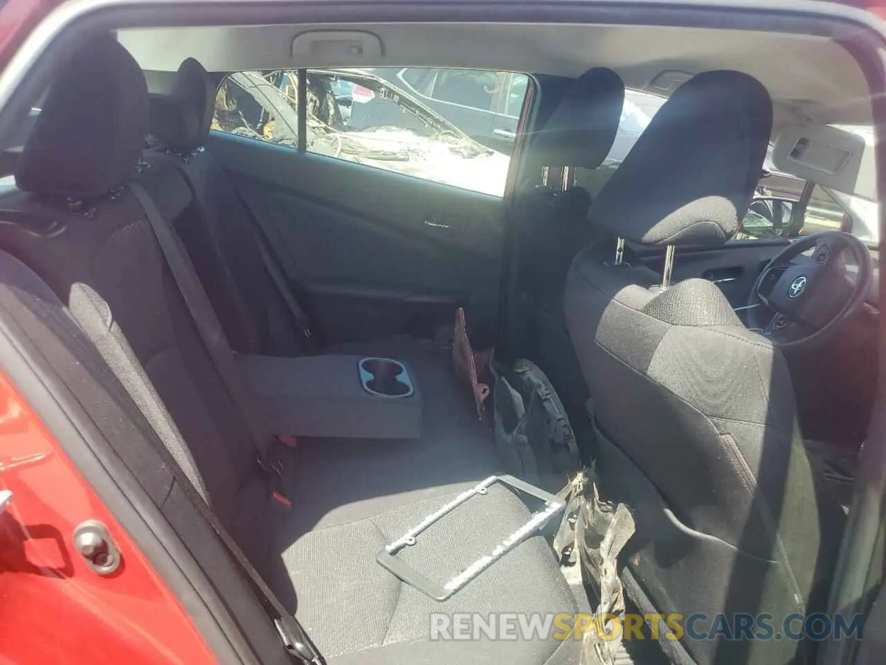 10 Photograph of a damaged car JTDKAMFUXM3130749 TOYOTA PRIUS 2021