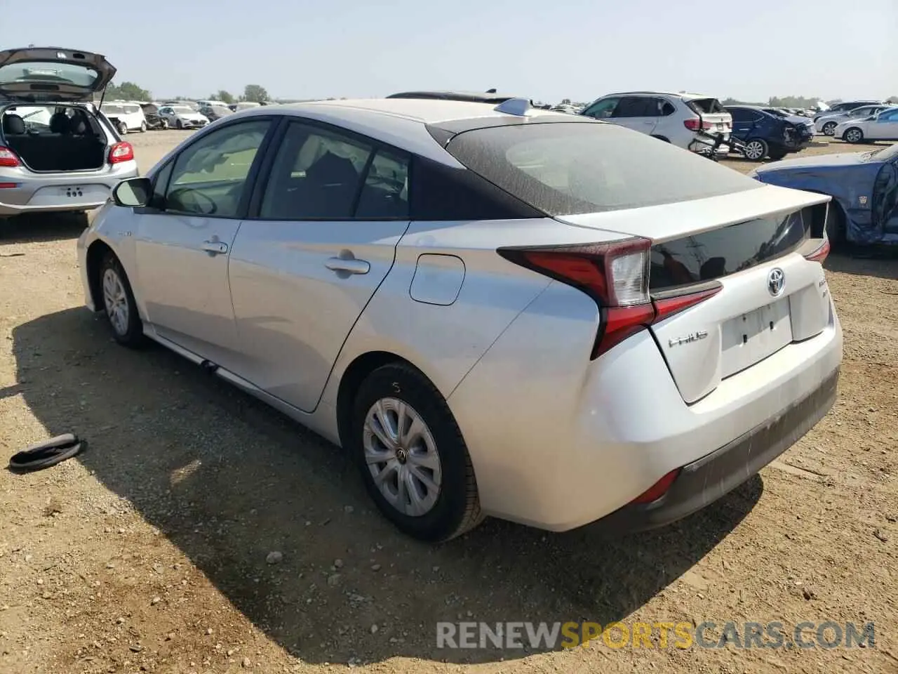 2 Photograph of a damaged car JTDKAMFUXM3134235 TOYOTA PRIUS 2021