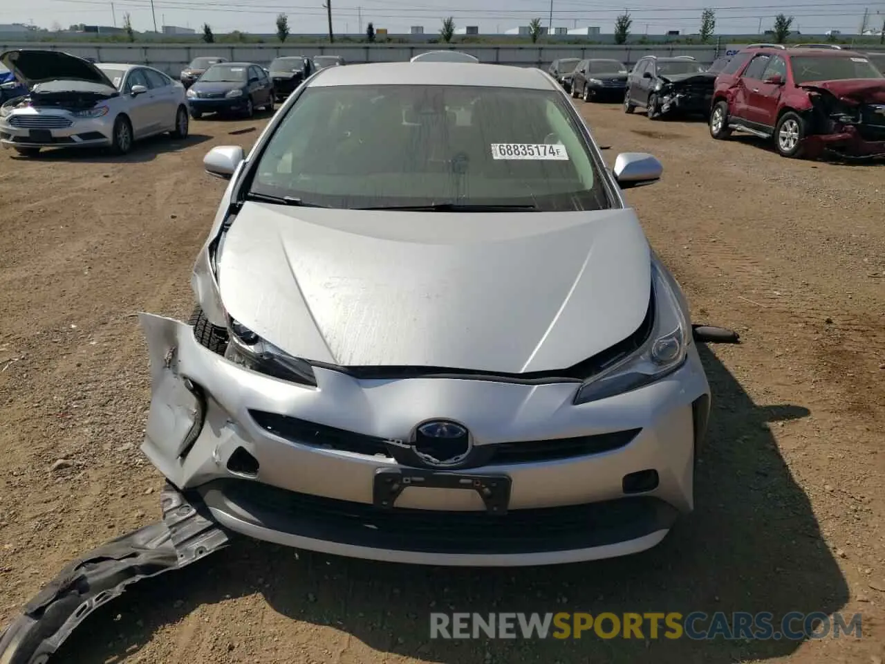 5 Photograph of a damaged car JTDKAMFUXM3134235 TOYOTA PRIUS 2021